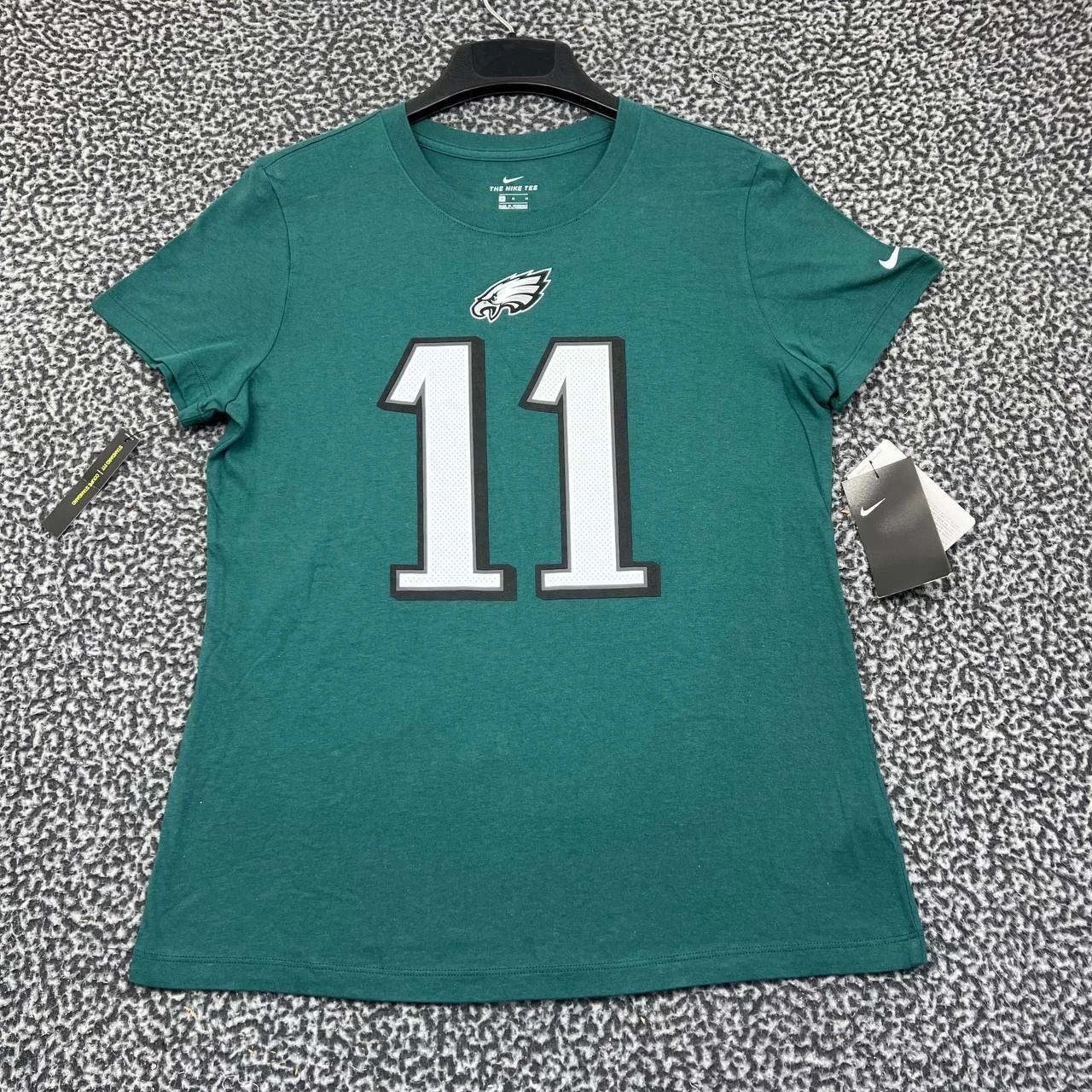 Nike Nike Shirt Women Philadelphia Eagles Wentz #11 Cotton New M Size M / US 6-8 / IT 42-44 - 1 Thumbnail