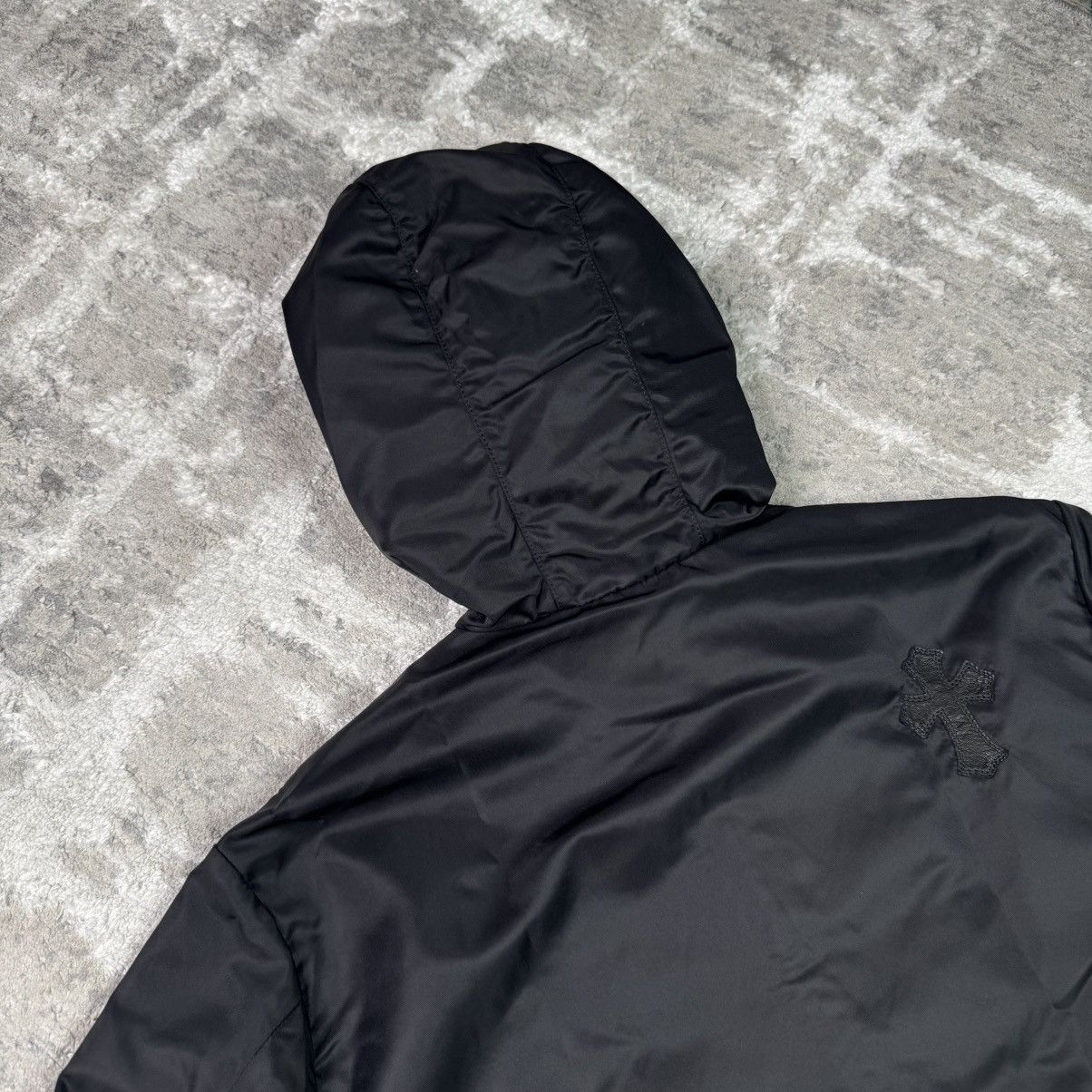 Chrome Hearts Chrome hearts nylon cross patch fishtail zip up parka jacket Size US L / EU 52-54 / 3 - 15 Thumbnail
