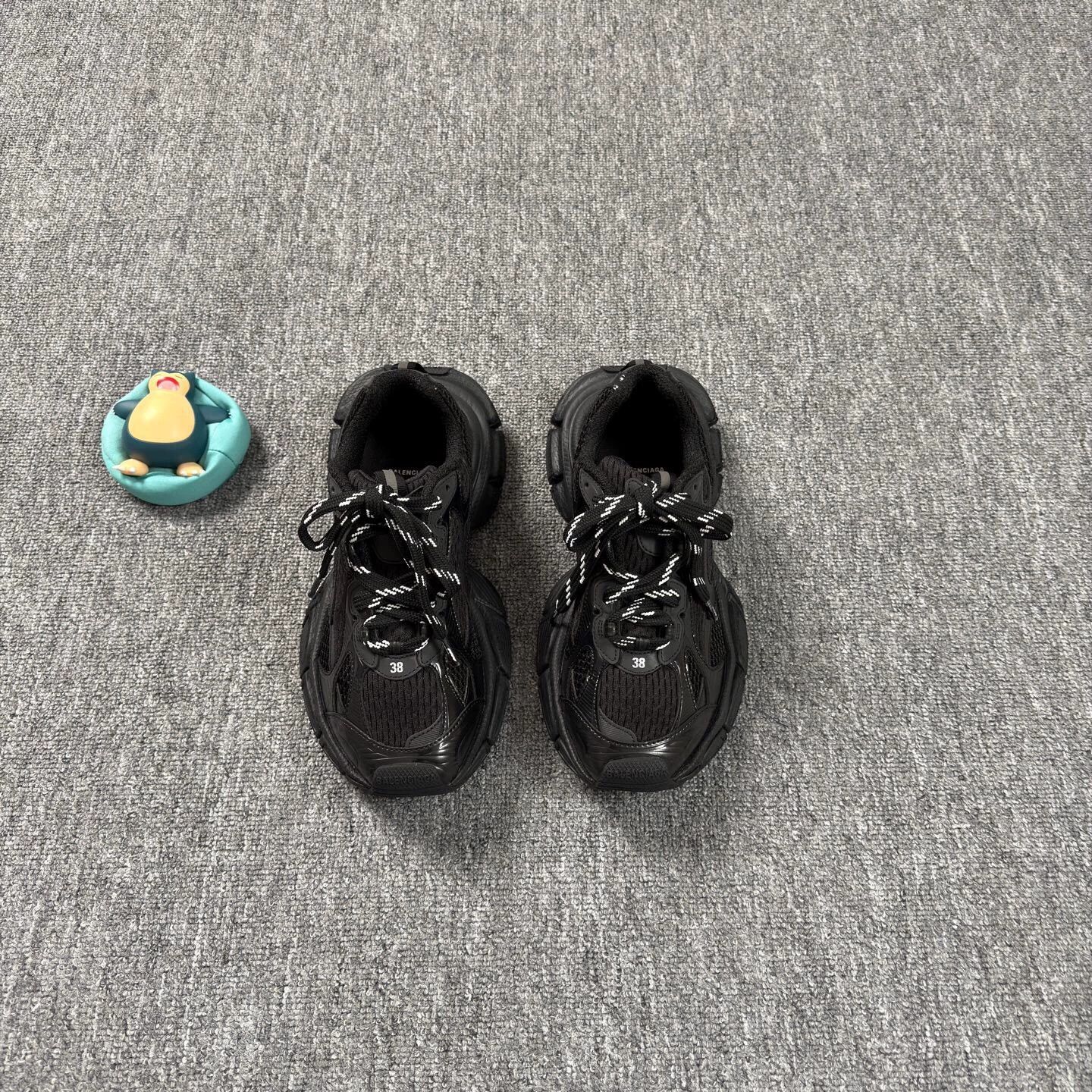 Balenciaga Balenciaga 3XL Black 38 Tried On Sneakers Size US 8 / IT 38 - 2 Thumbnail