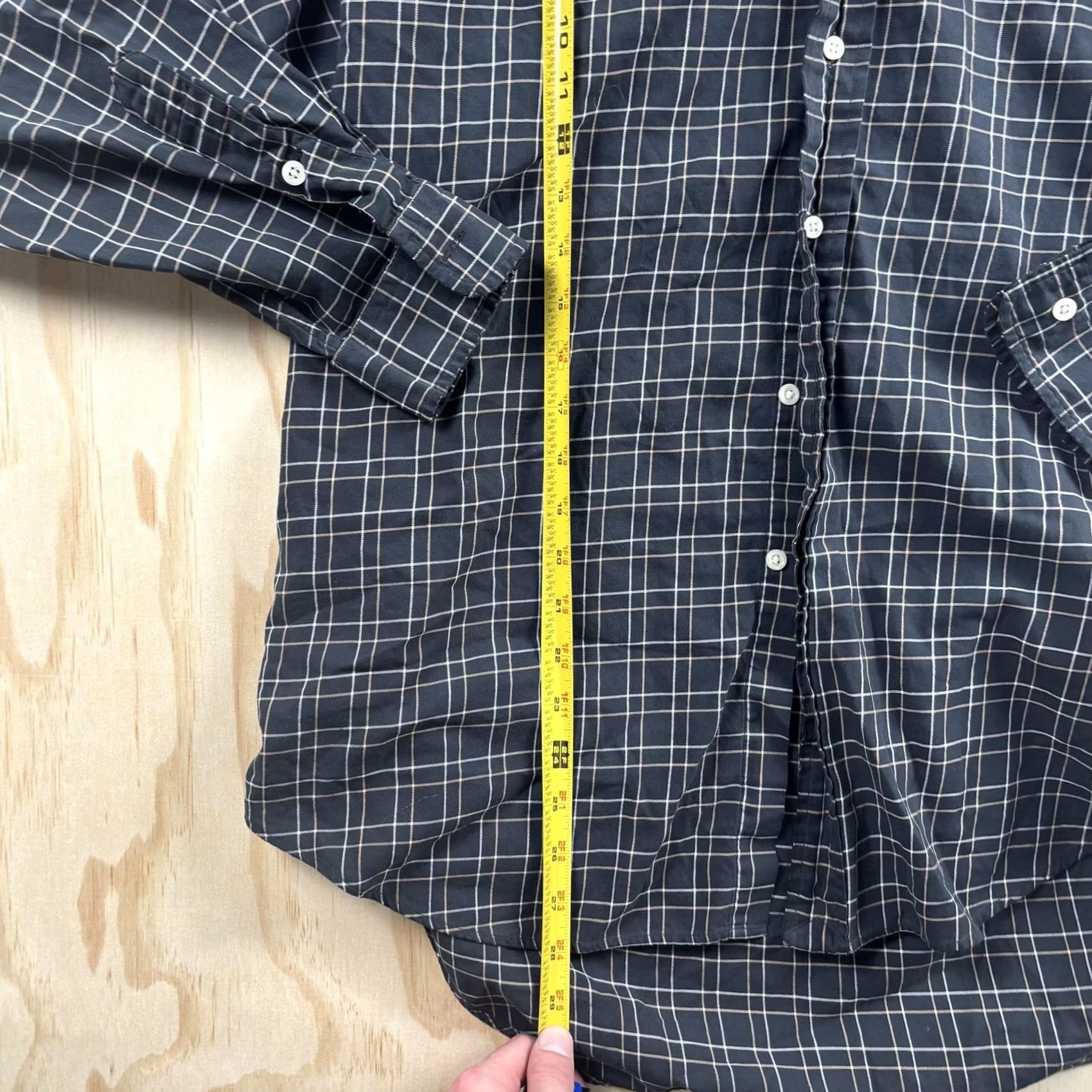 Ralph Lauren Ralph Lauren Blake Shirt Mens Large Black Plaid Long Sleeve Button Up Casual Size US L / EU 52-54 / 3 - 3 Thumbnail