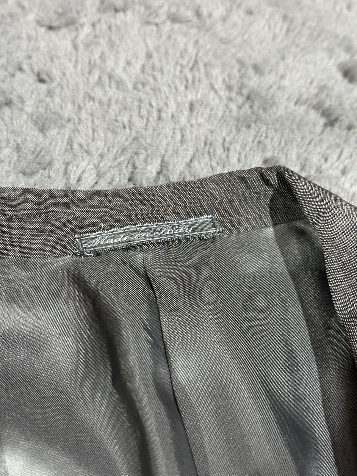 Corneliani Vintage Corneliani Grey Pinstripe Suit Size 52R - 5 Thumbnail