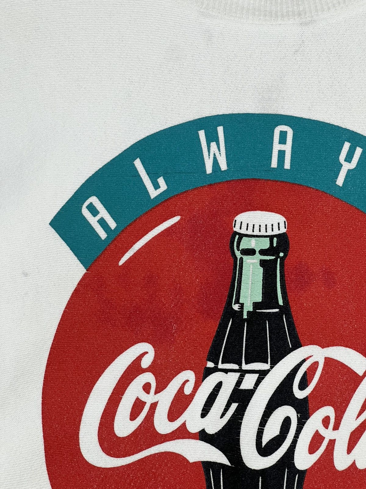 Coca Cola Vintage Coca-Cola Bottle 90s Promo Sweatshirt Size US XL / EU 56 / 4 - 4 Thumbnail