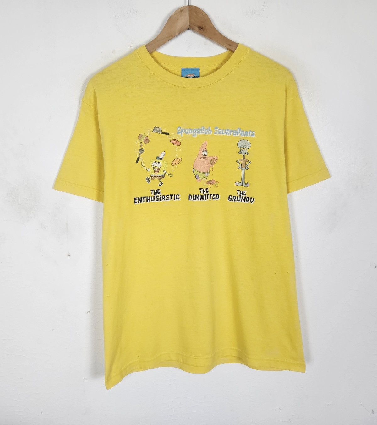Cartoon Network Vintage 90s Spongebob Squarepants nicklodean tee Shirt Size US M / EU 48-50 / 2 - 2 Thumbnail