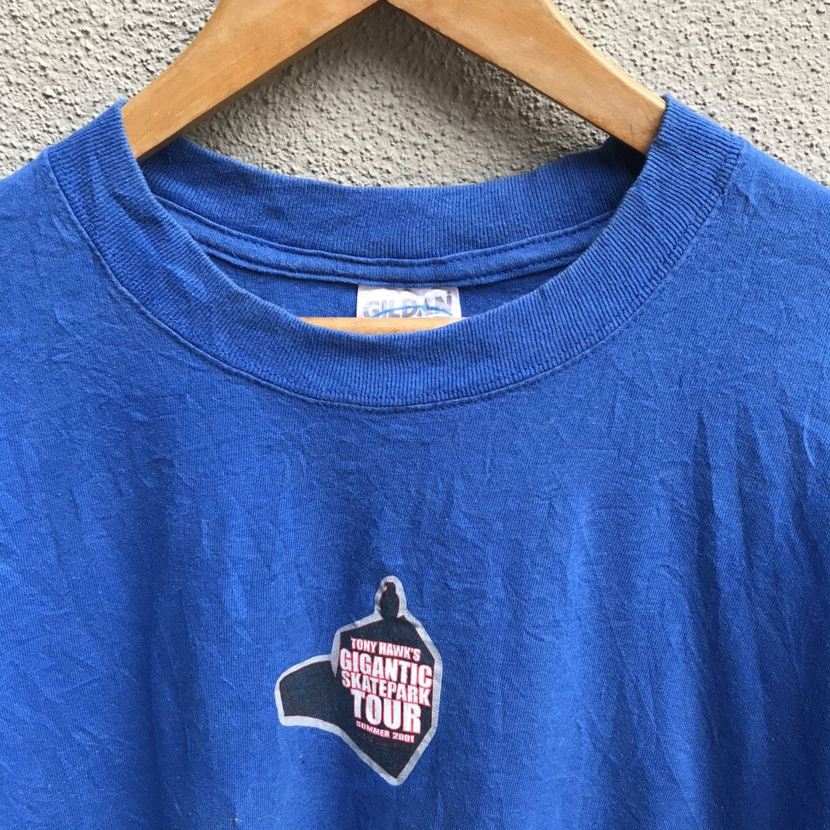 Tony Hawk Vintage rare TONY HAWK Gigantic skatepark tour tee Size US XL / EU 56 / 4 - 4 Thumbnail