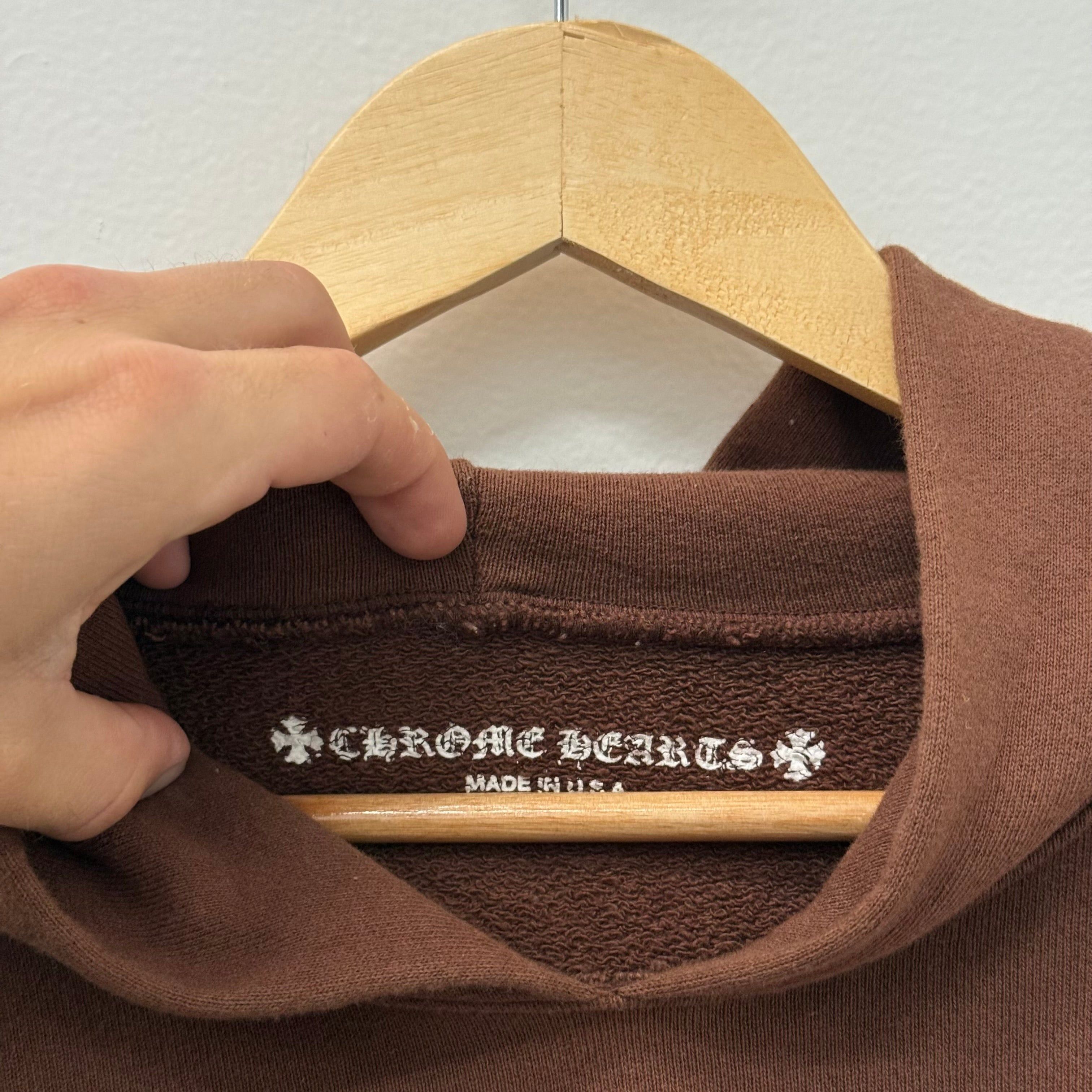 Chrome Hearts Chrome Hearts Matty Boy Structure Hoodie Brown - Size L Size US L / EU 52-54 / 3 - 6 Thumbnail
