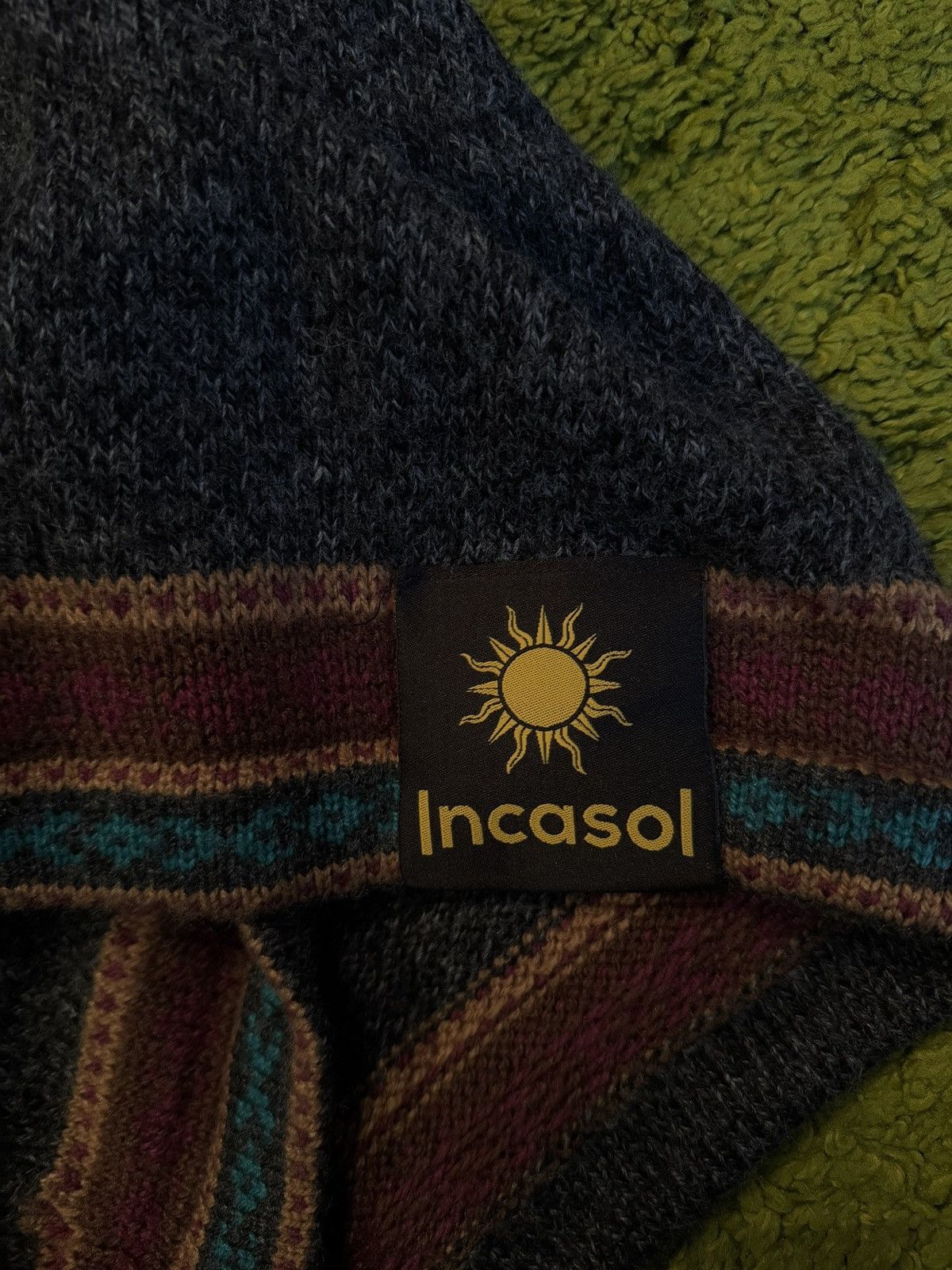 Designer × Vintage Incasol alpaca blend ethnic sweater jumper Size US M / EU 48-50 / 2 - 4 Thumbnail