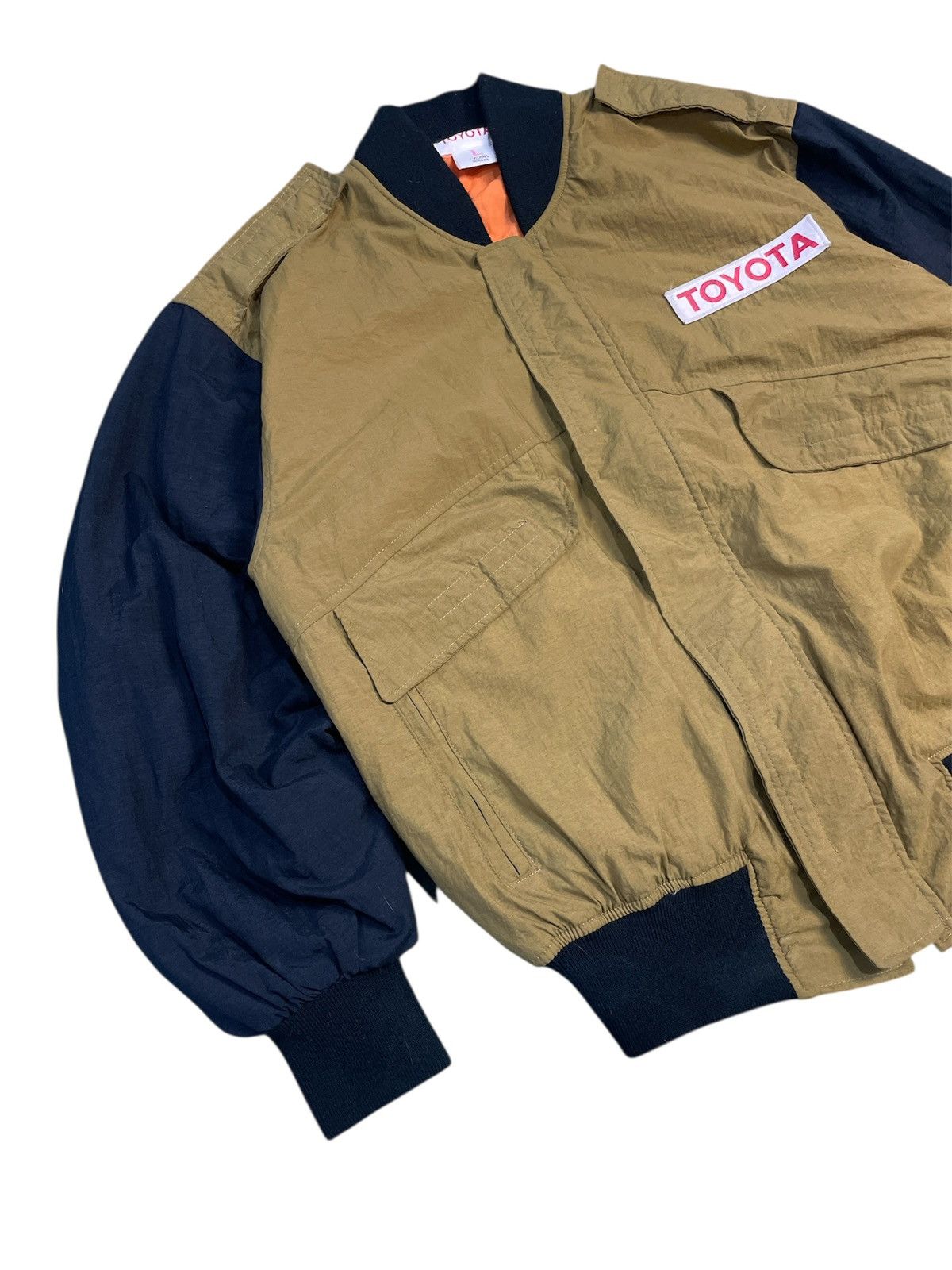 Japanese Brand Vintage Toyota Motorsport Racing TRD Jacket Size US L / EU 52-54 / 3 - 5 Thumbnail