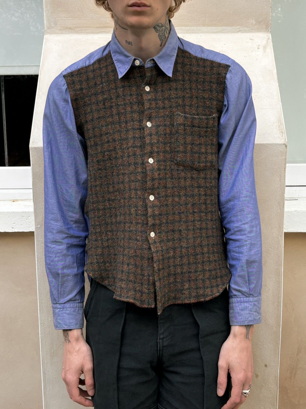 Comme des Garcons Homme Comme des garçons homme shirt Size US S / EU 44-46 / 1 - 5 Thumbnail