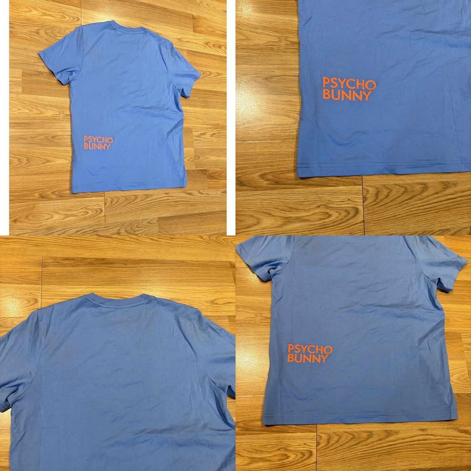 Psycho Bunny Psycho Bunny Chester Embroidered Graphic Tee Sky Blue T Shirt Men’s Size 5 Size US S / EU 44-46 / 1 - 8 Thumbnail
