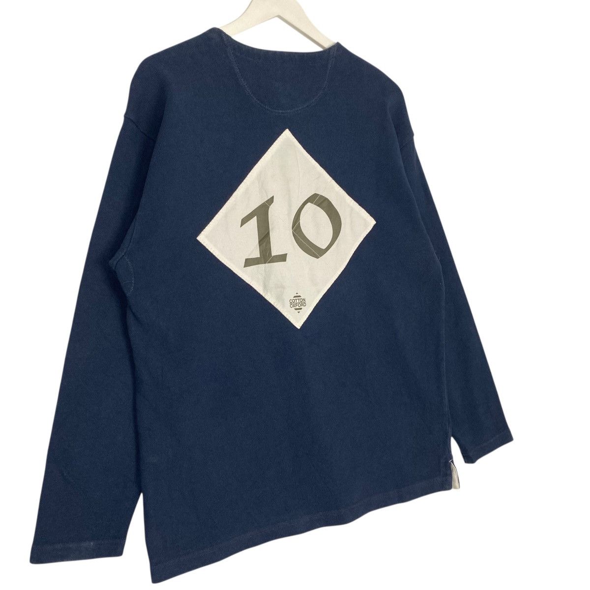 Vintage Vintage Cotton Oxford Made In Japan Pullover Blue Size M Size US M / EU 48-50 / 2 - 8 Thumbnail