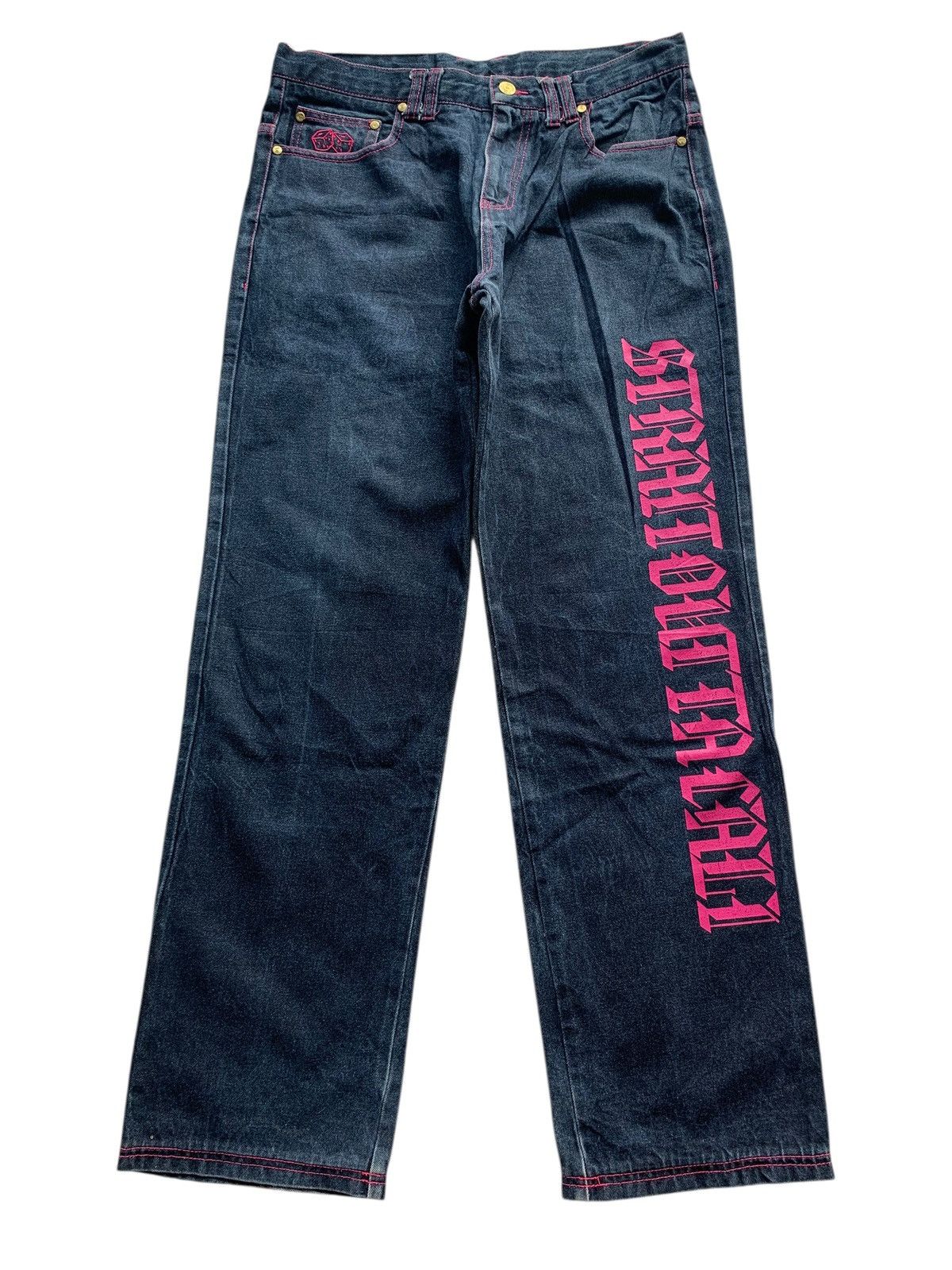 Other SOC DENIM DAICOCK BAGGY INSPIRED EVISU RAW STREETWEAR JEANS Size US 34 / EU 50 - 3 Thumbnail