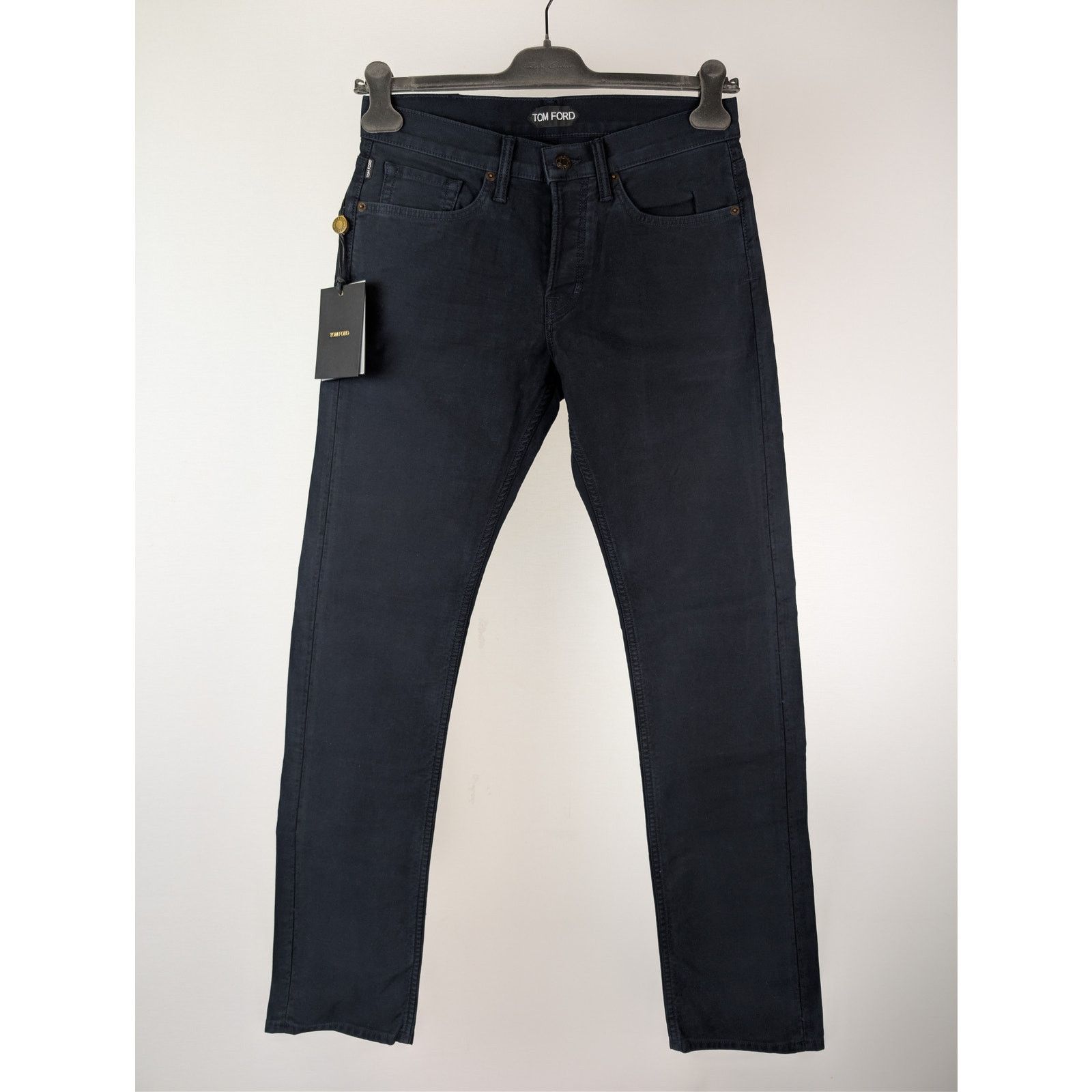 Tom Ford o1rshd1 Straight Fit Denim Jeans in Blue Size US 30 / EU 46 - 11 Thumbnail
