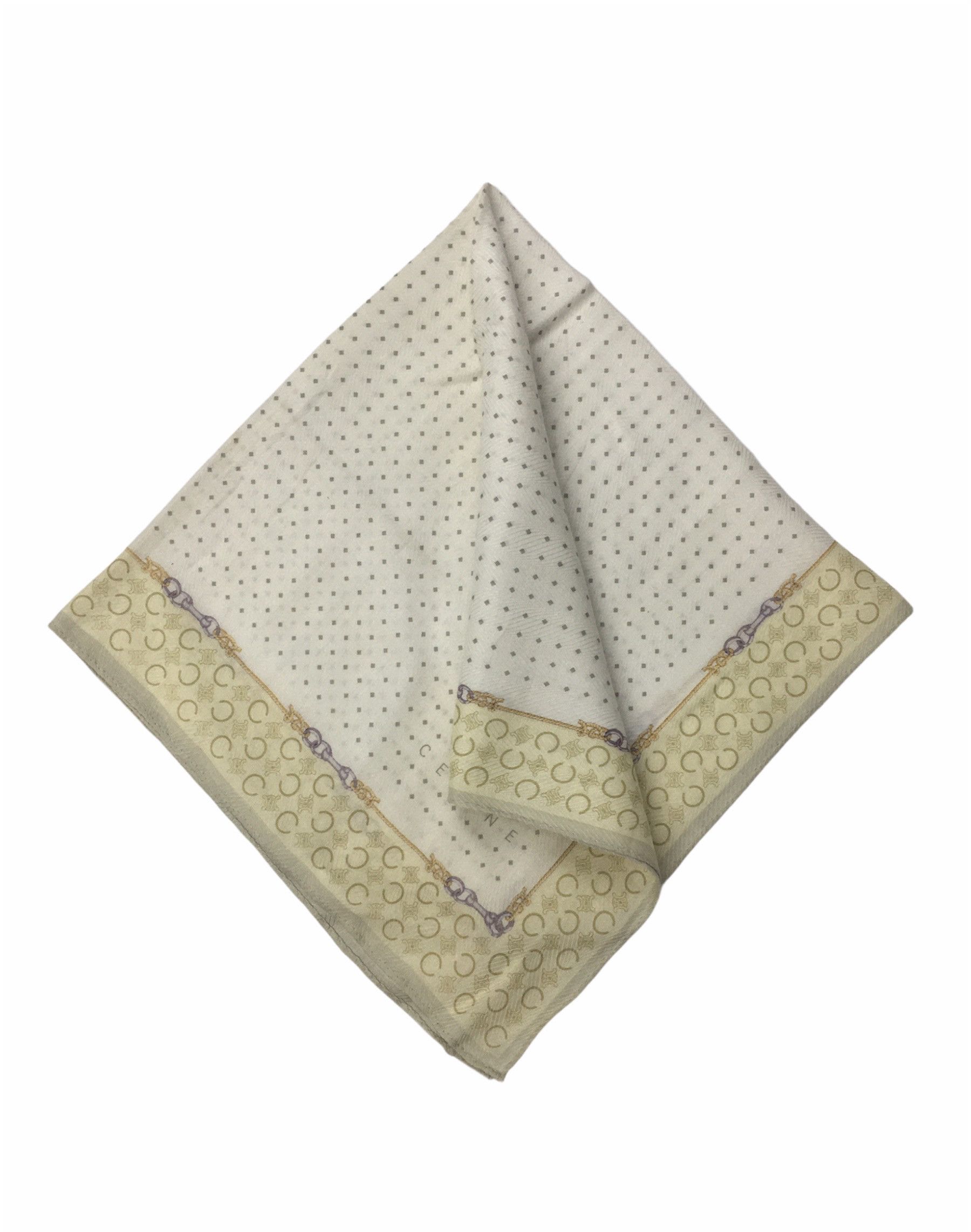 Celine Celine Handkerchief / Bandana / Neckerchief HKC0142 Size ONE SIZE - 1 Thumbnail