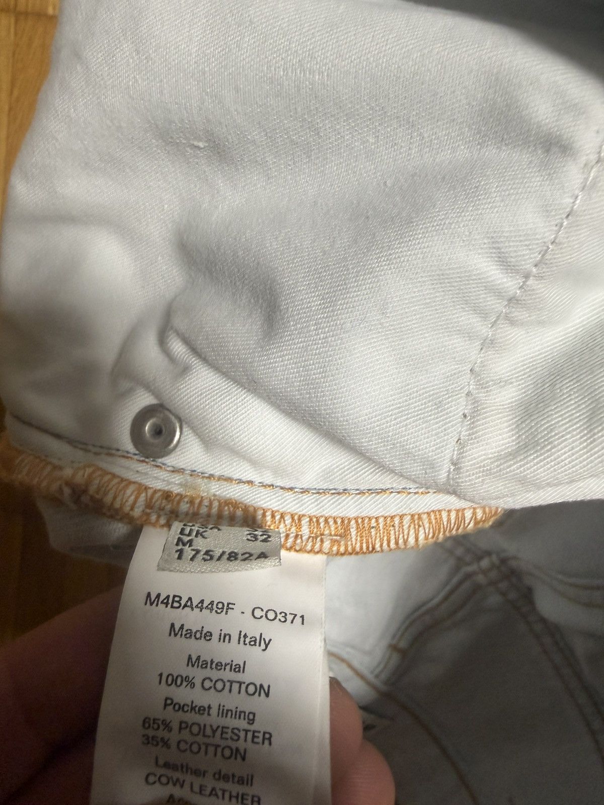 Bally Luxury Bally Light Grey Jeans Size 32 / IT48 Straight Fit Size US 32 / EU 48 - 6 Thumbnail