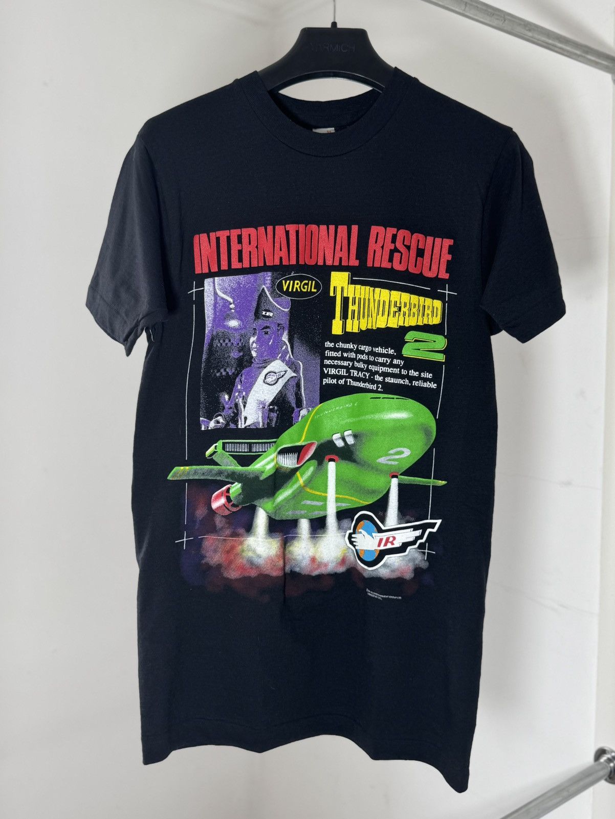Thunderdome VTG 1990s THUNDERBIRD 2 Movie Promo Tee NWT Size US M / EU 48-50 / 2 - 1 Thumbnail