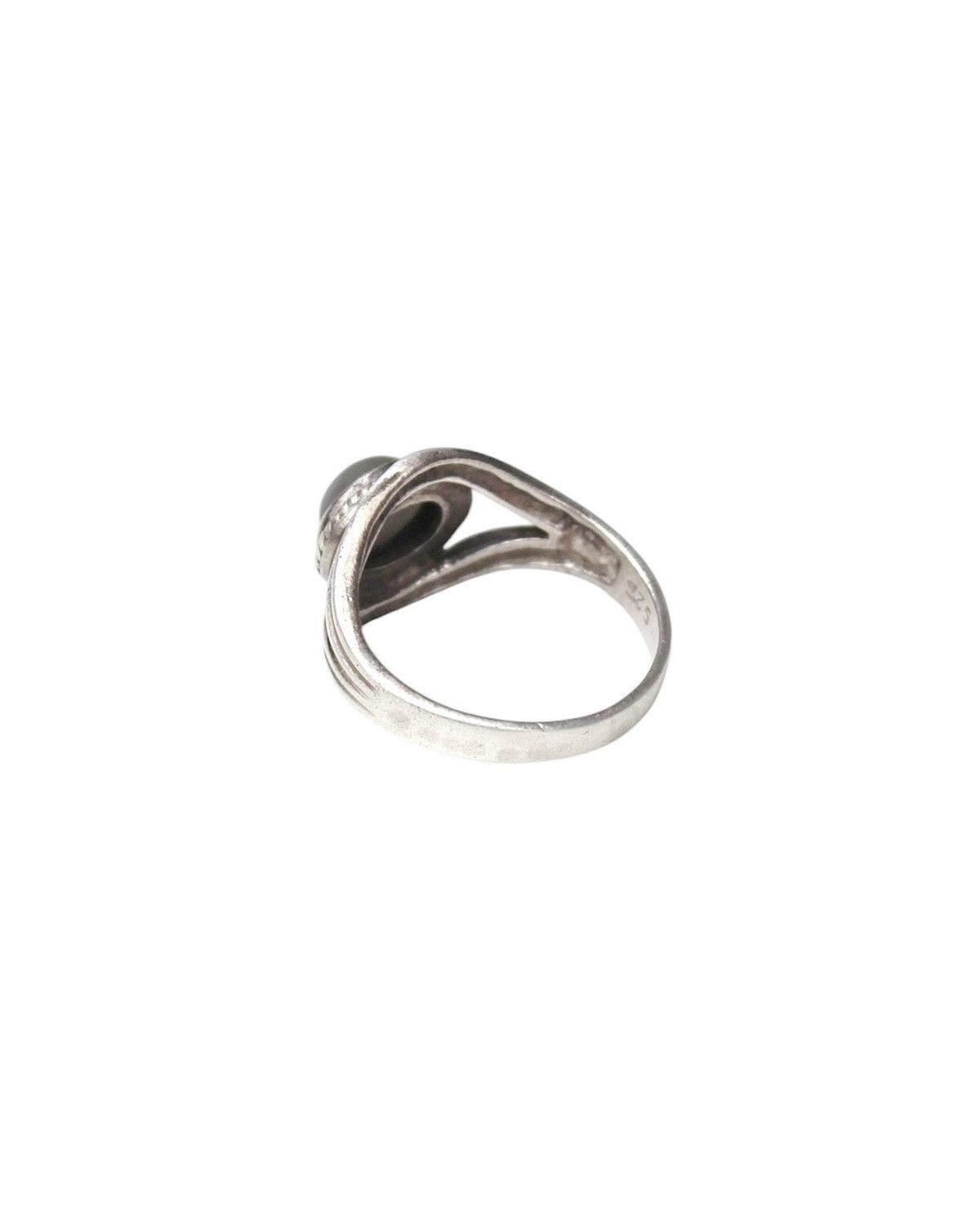 Japanese Brand × Vintage 2000S JAPANESE MADE SILVER 925 CAT’S EYE RING Size ONE SIZE - 4 Thumbnail