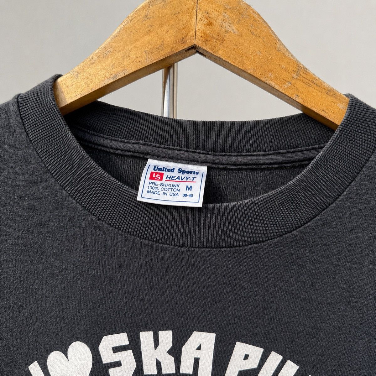Band Tees Gelugugu "I Love Ska Punk" Osaka Japan - trashed -fadd Size US M / EU 48-50 / 2 - 3 Thumbnail