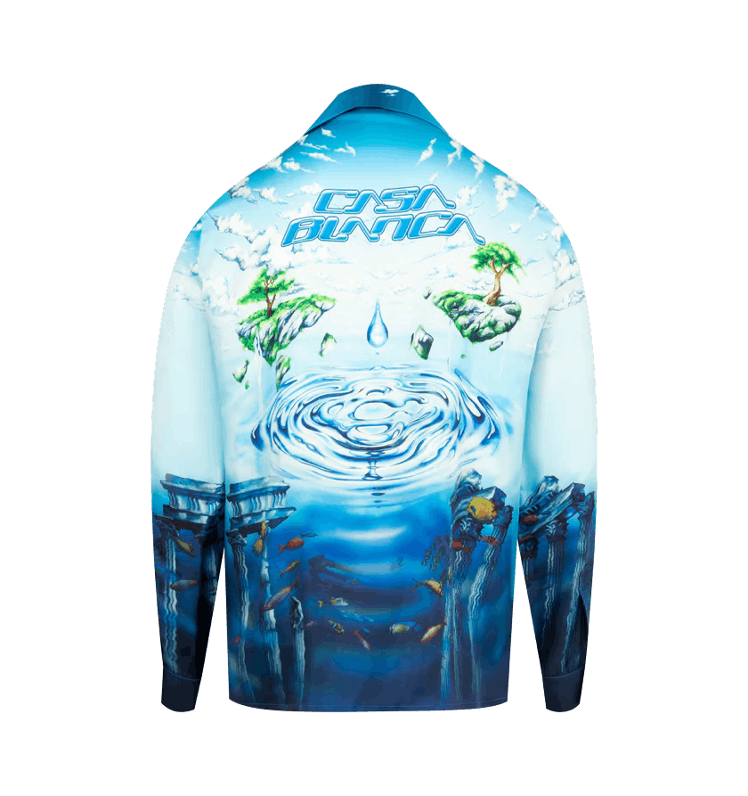 Casablanca o1h1sh10526 Lost Atlantis Shirt in Multicolor Size US XXL / EU 58 / 5 - 2 Thumbnail