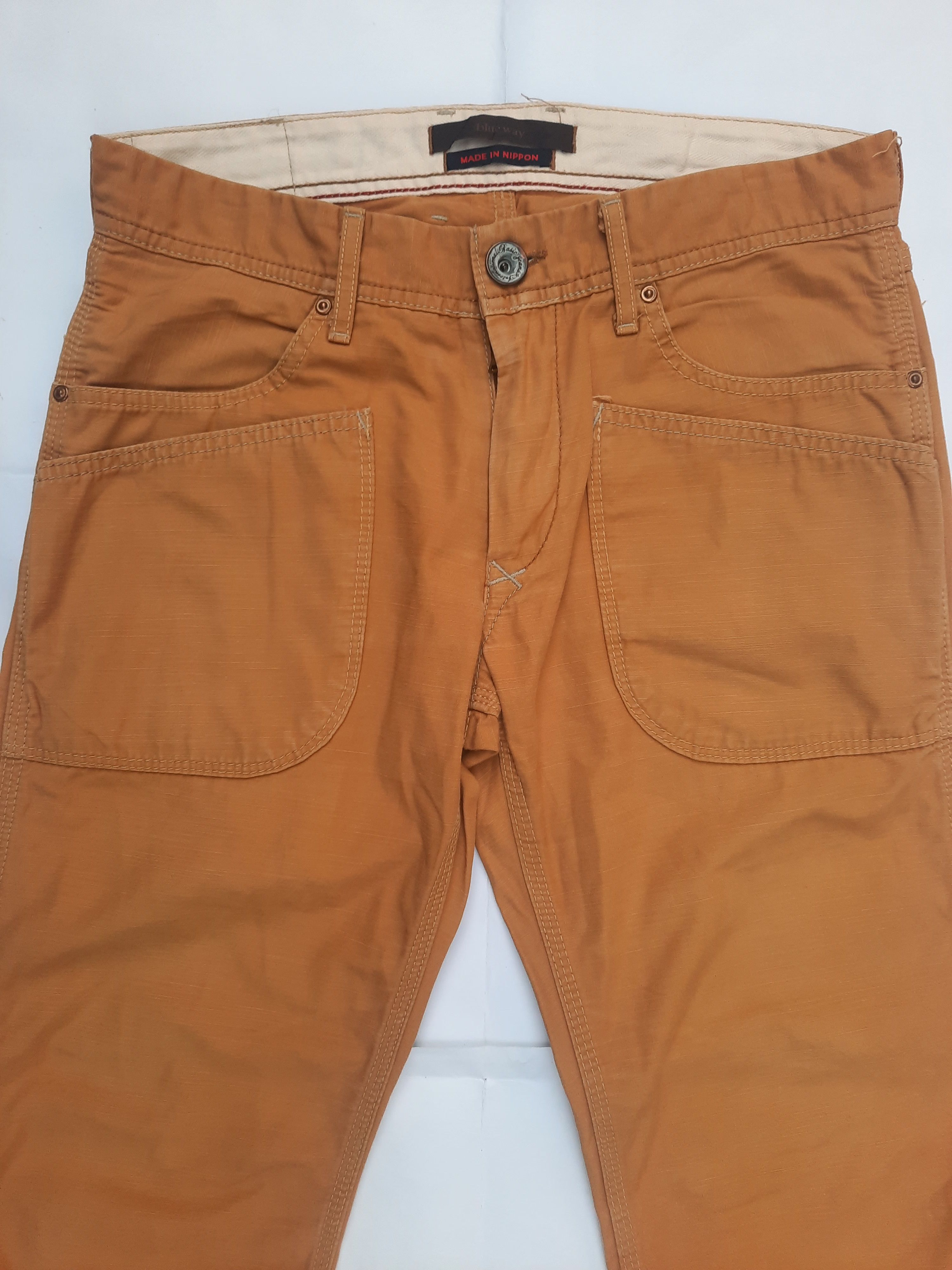Japan Blue × Japanese Brand Blue Way Basic Jeans by Nippon Size US 30 / EU 46 - 1 Thumbnail
