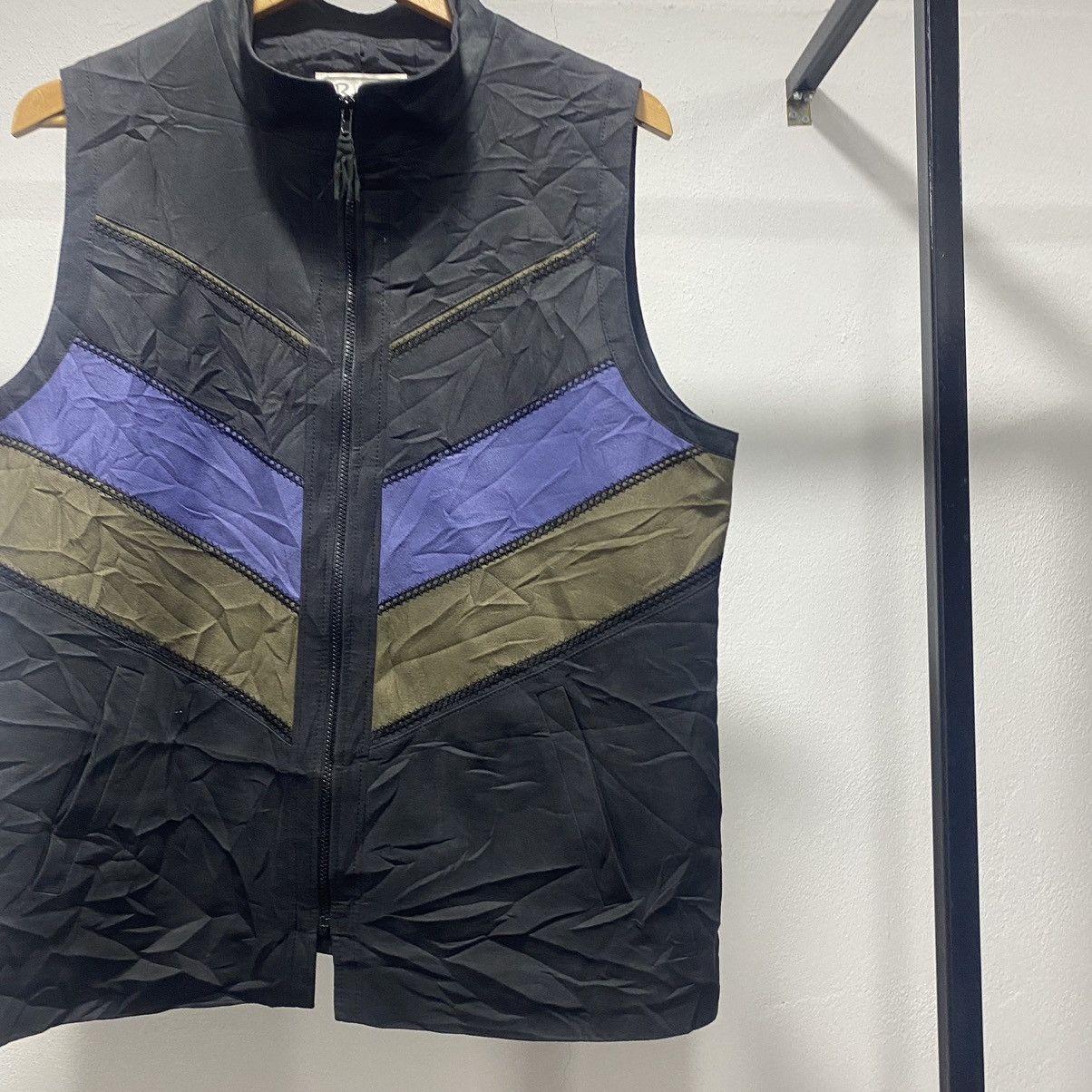 Hysteric Glamour × Japanese Brand × Le Grande Bleu (L.G.B.) Sick☠️ Bowbell Japan Vest Cowboy Native Aztec 90s Punk Size US M / EU 48-50 / 2 - 2 Thumbnail