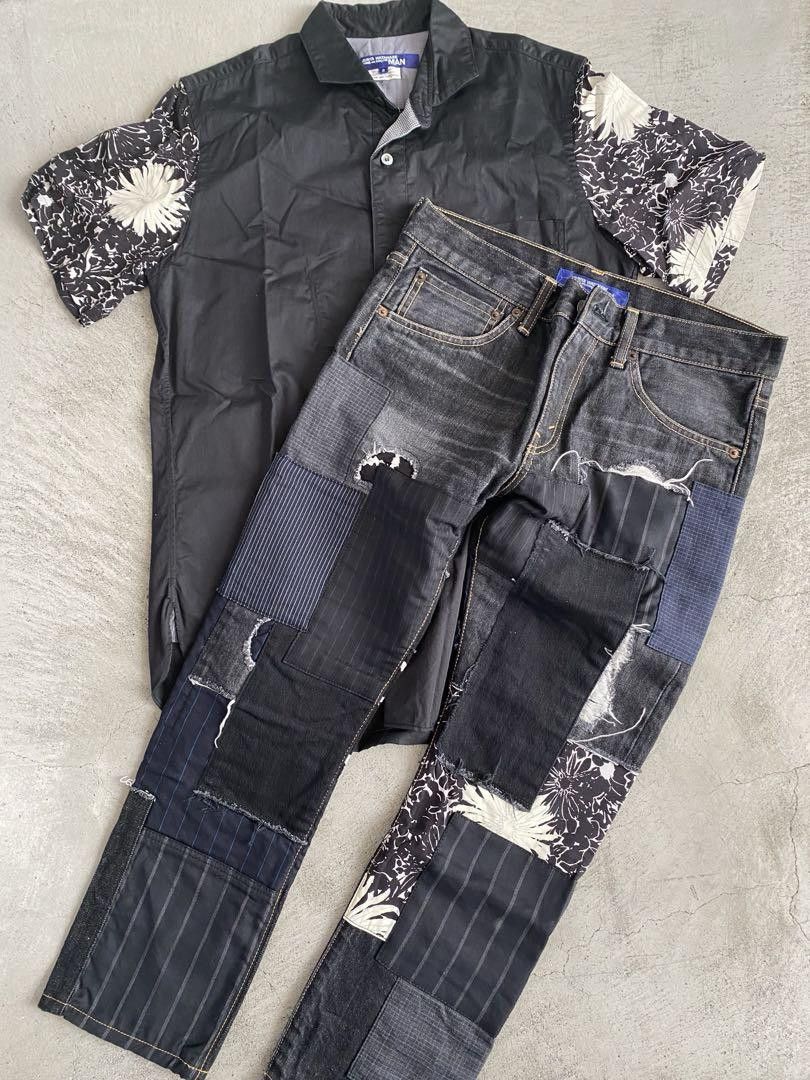 Comme des Garcons Comme des Garcon Junya Watanabe 16AW Patchwork Denim Size US S / EU 44-46 / 1 - 1 Thumbnail