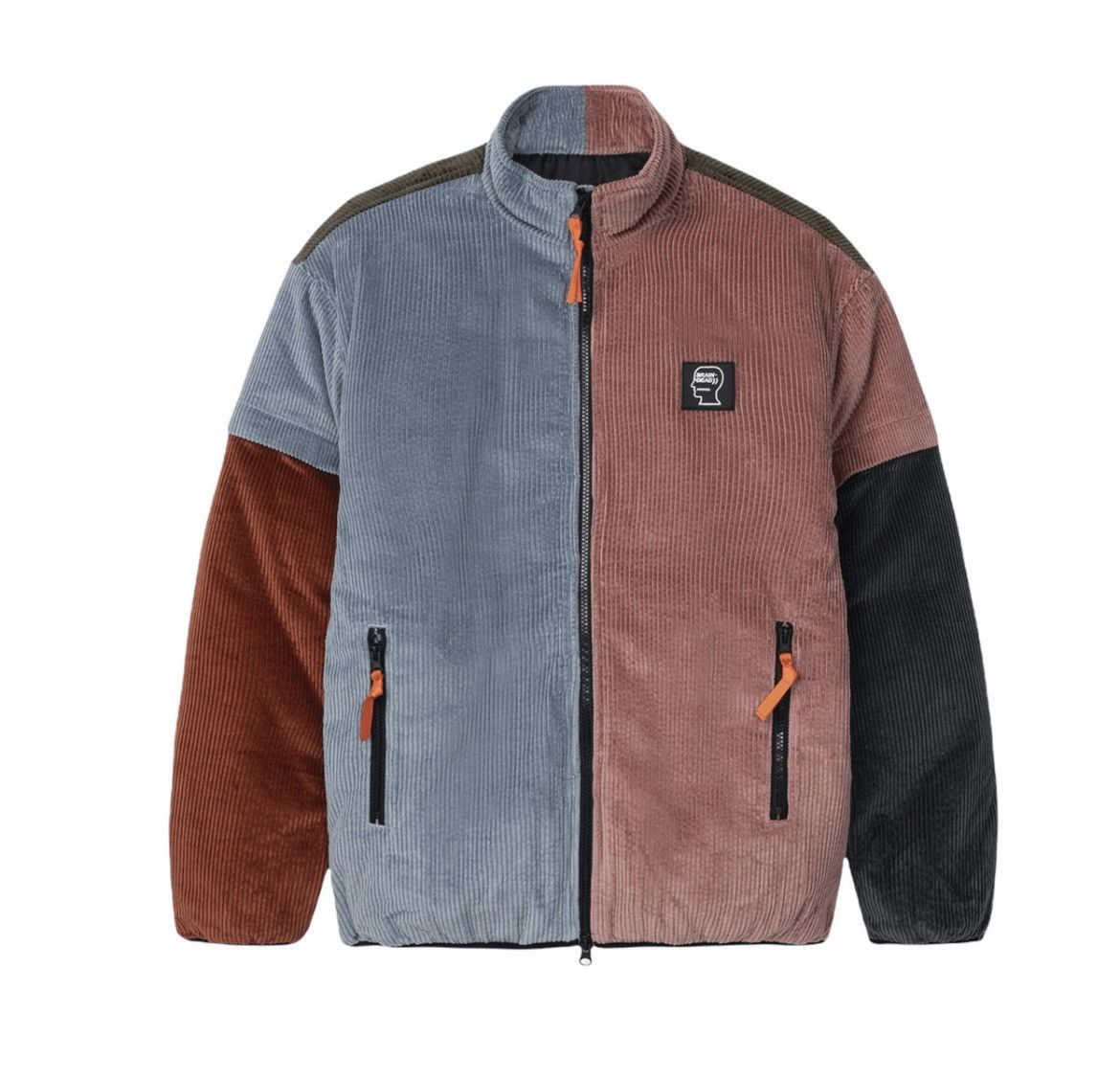 Brain Dead Color Blocked Micro Puffer Jacket | Grailed