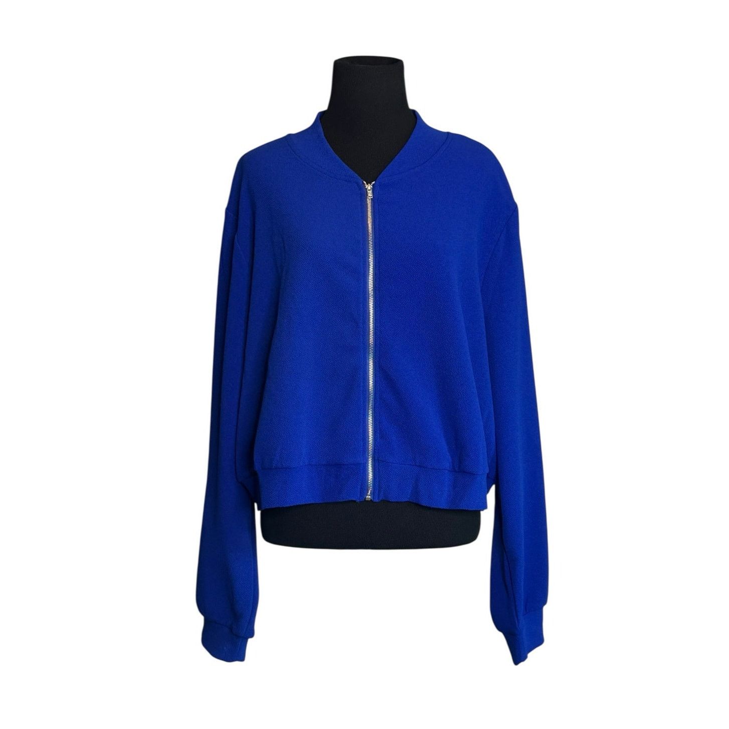 Shein Shein blue lightweight zipper jacket size 3X Size S / US 4 / IT 40 - 1 Thumbnail