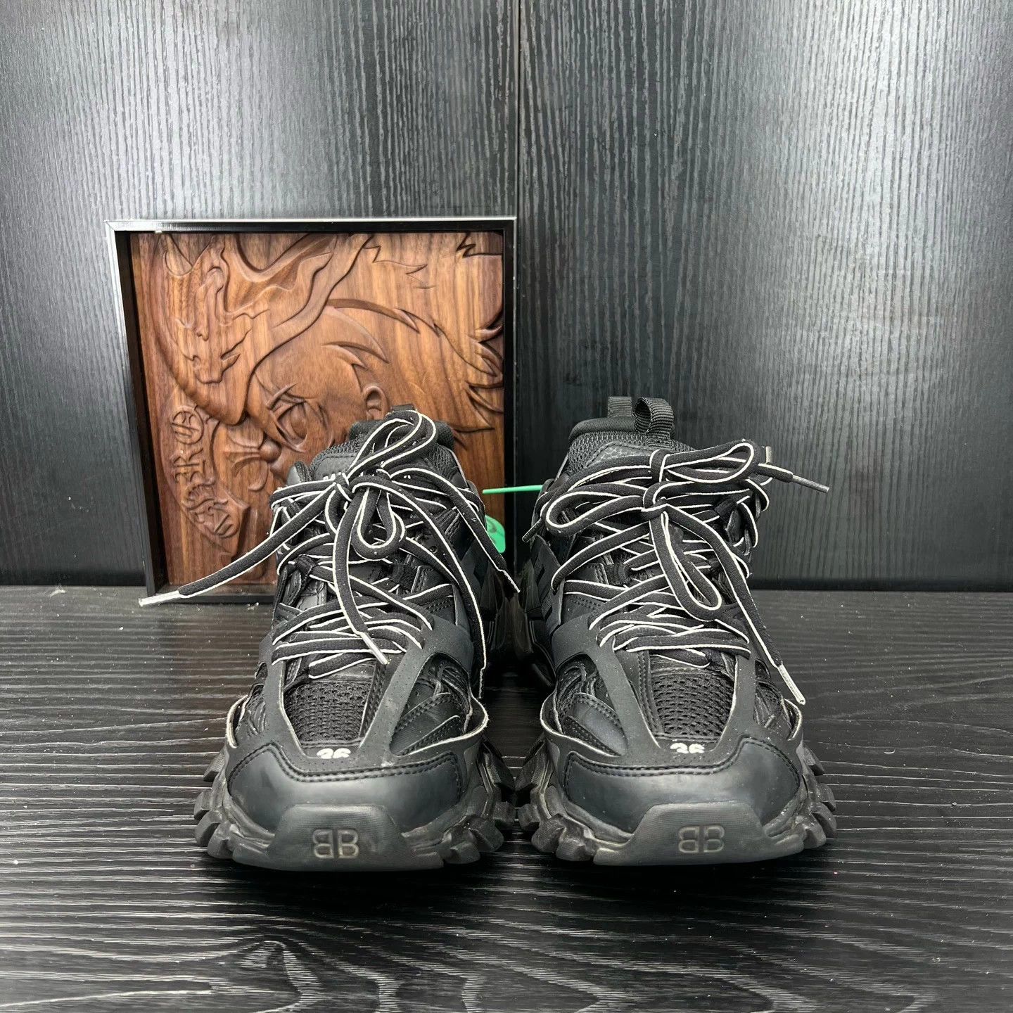 Balenciaga Balenciaga Track 36 Black Sneakers Size US 5 / IT 35 - 4 Thumbnail