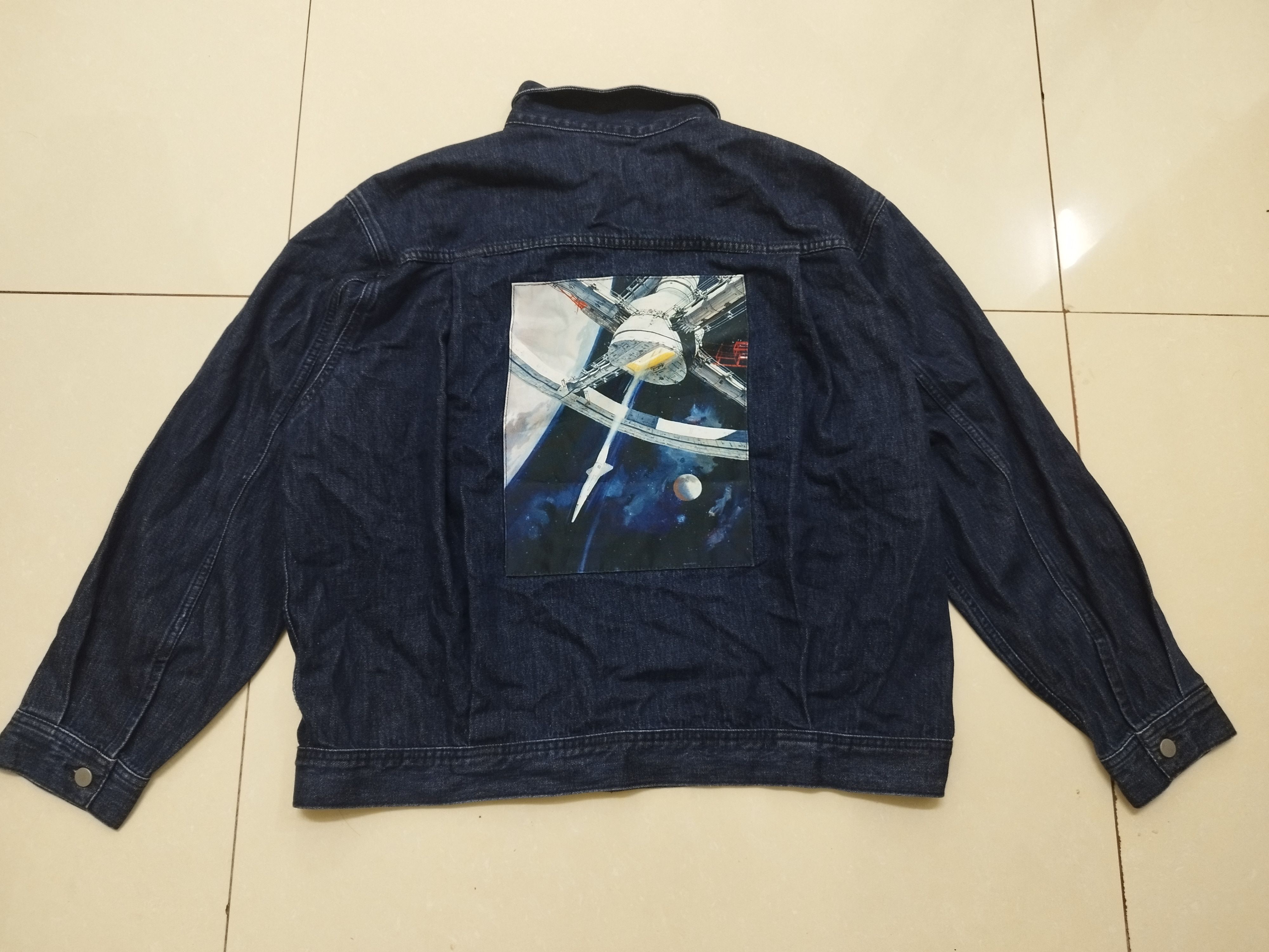 Stanley Kubrick A Space Odyssey Type 1 Blue Denim Jacket