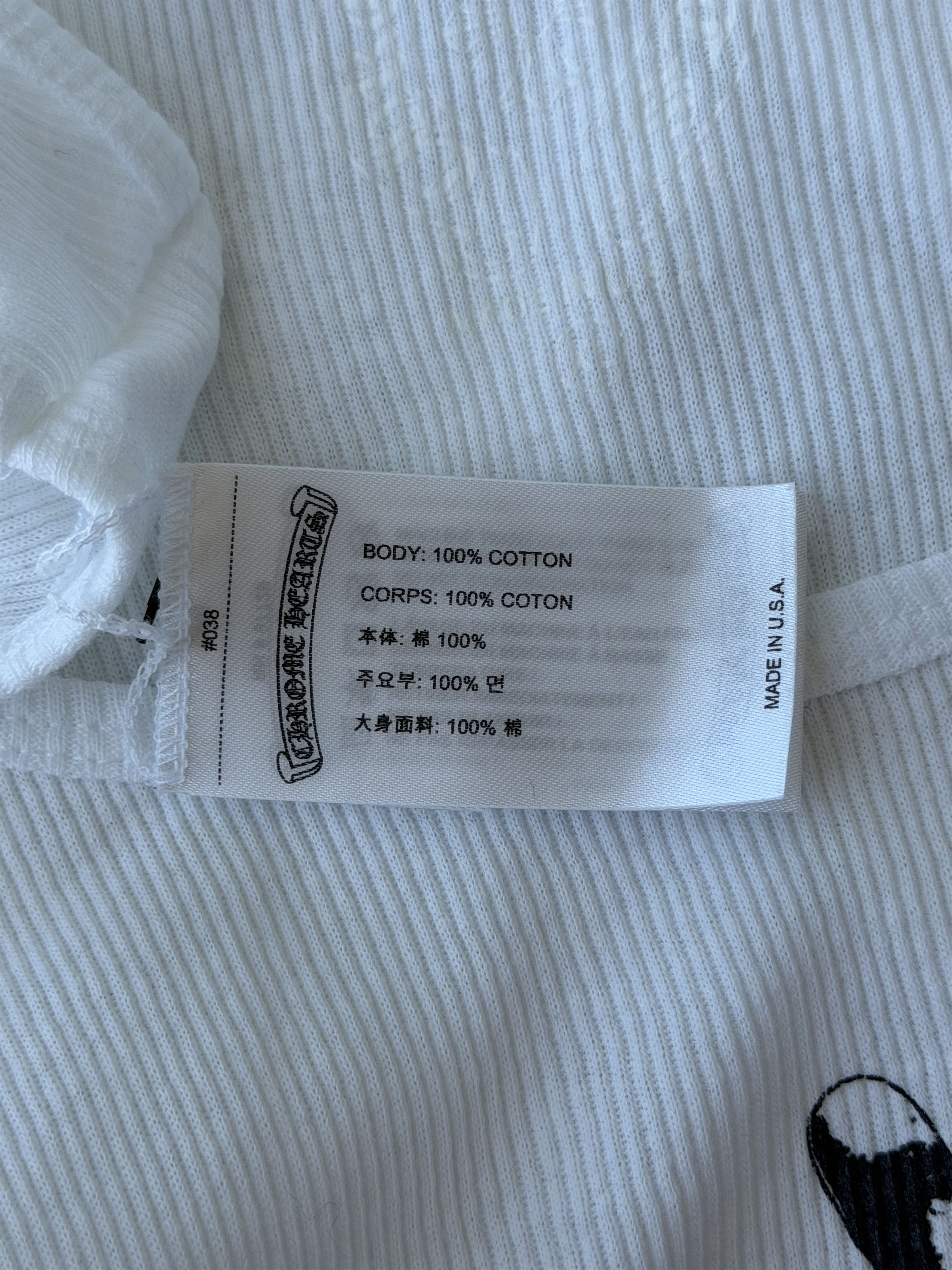 Chrome Hearts Chrome Hearts White & Black Richard Stark Graphic Tank Top Size US XL / EU 56 / 4 - 4 Thumbnail