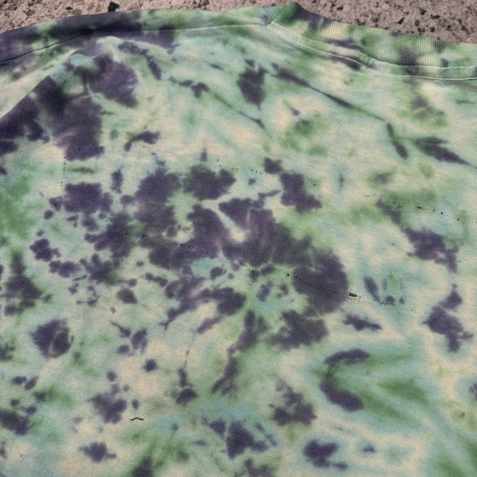 Vintage Marijuana Leaf Thrashed Faded Distressed Shirt ERD Grunge Size US XL / EU 56 / 4 - 19 Thumbnail