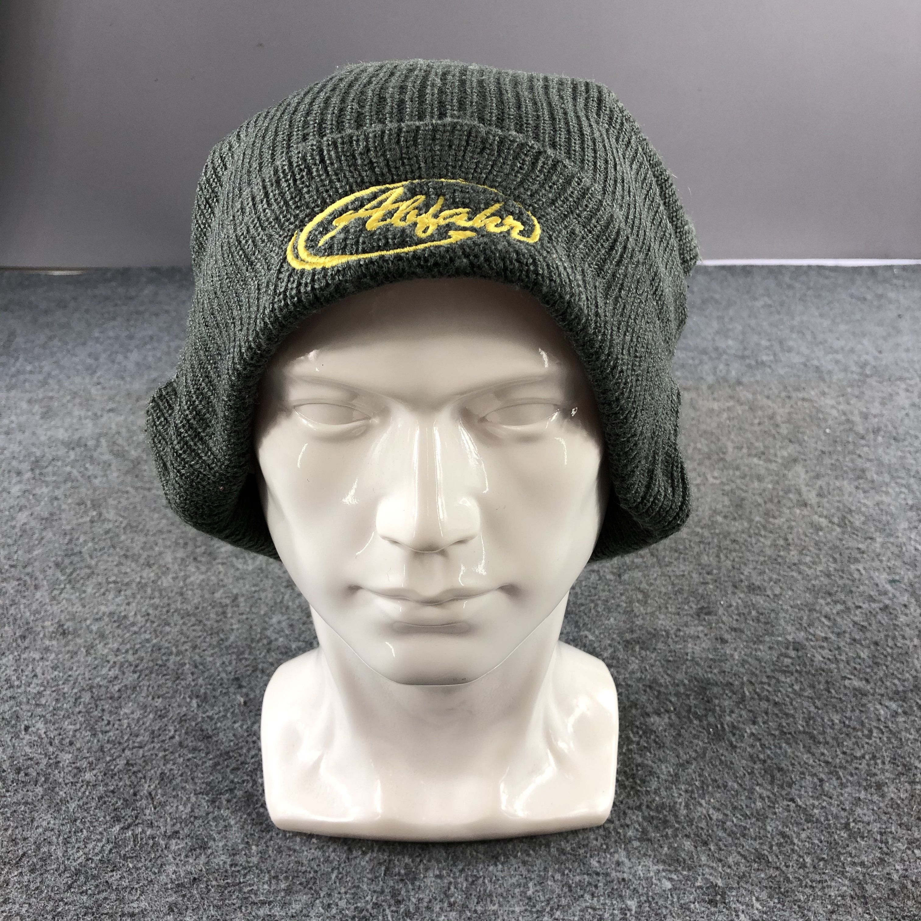 Japanese Brand Abfahr Made in Japan Slouchy Beanie Snowcap Snow Hat B503 Size ONE SIZE - 1 Thumbnail