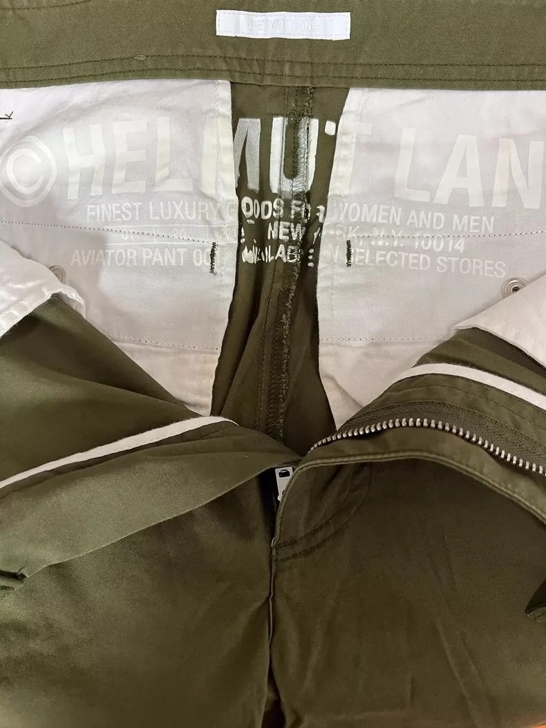 Helmut Lang Helmut Lang size 32Overalls Zipper Army Green 2501-Nextarro Size US 32 / EU 48 - 7 Thumbnail