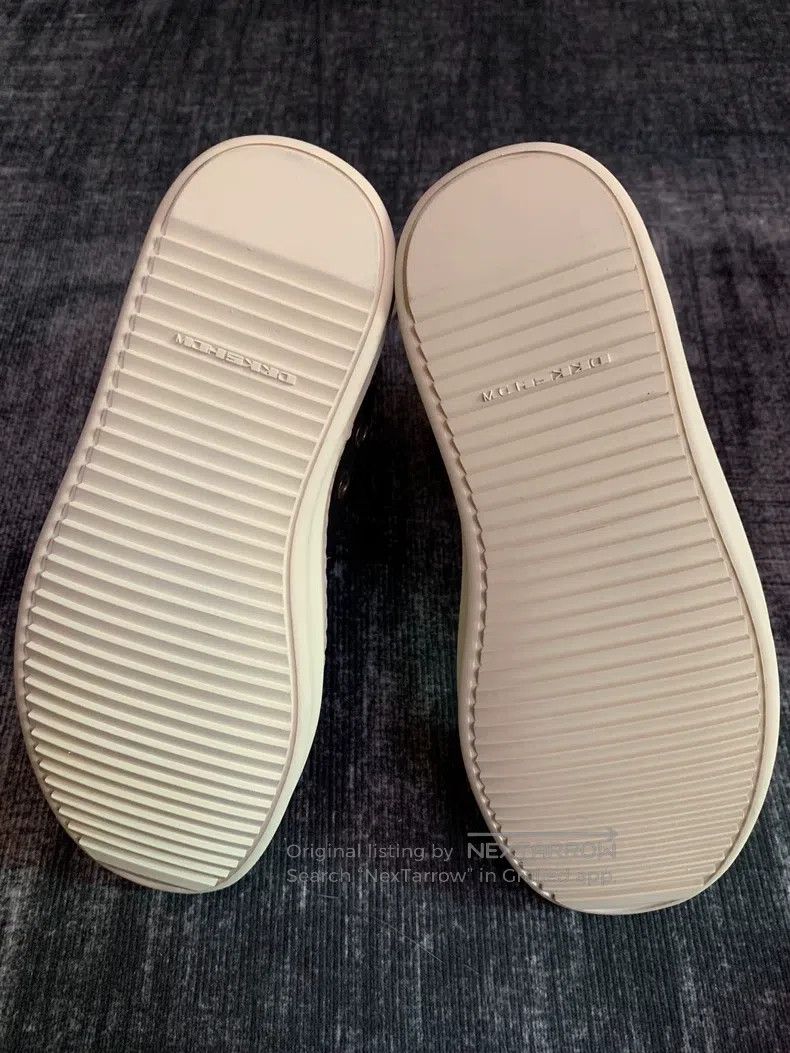 Rick Owens Rick Owens Double line wax surface large Converse shoes Size US 5.5 / IT 35.5 - 6 Thumbnail
