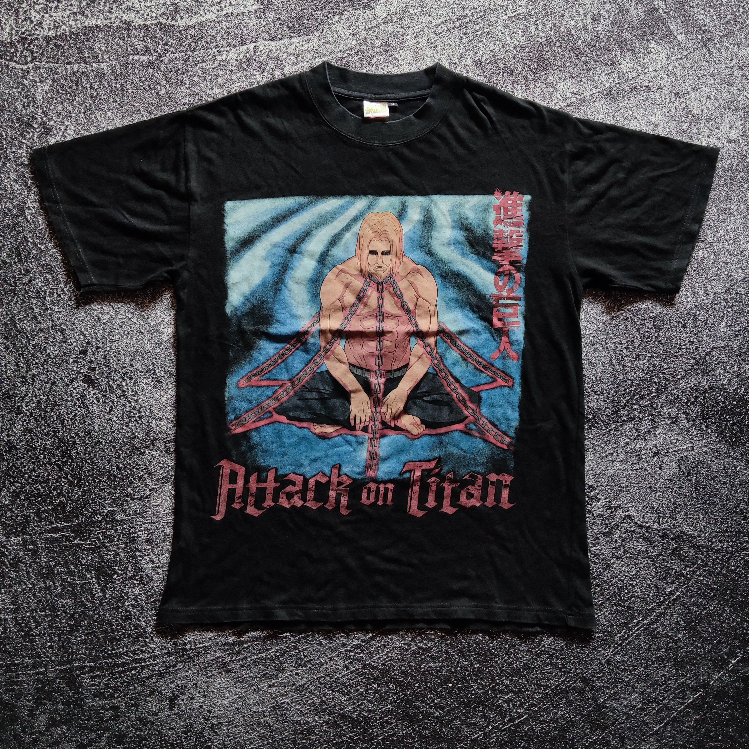 Anime × Japanese Brand × Vintage Limited Tshirt Attack On Titan : Zeke Yeager Size US XL / EU 56 / 4 - 1 Thumbnail