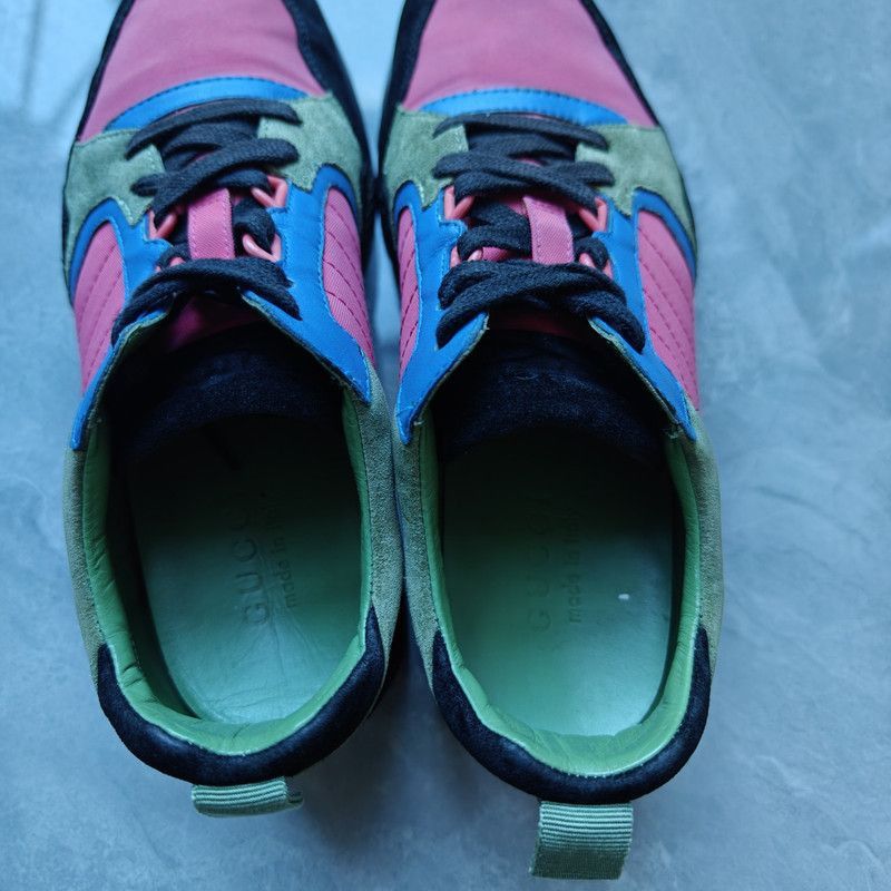 Gucci Gucci Color Block Low-Top Casual Sneakers - Size US 9 / EU 42 - 4 Thumbnail