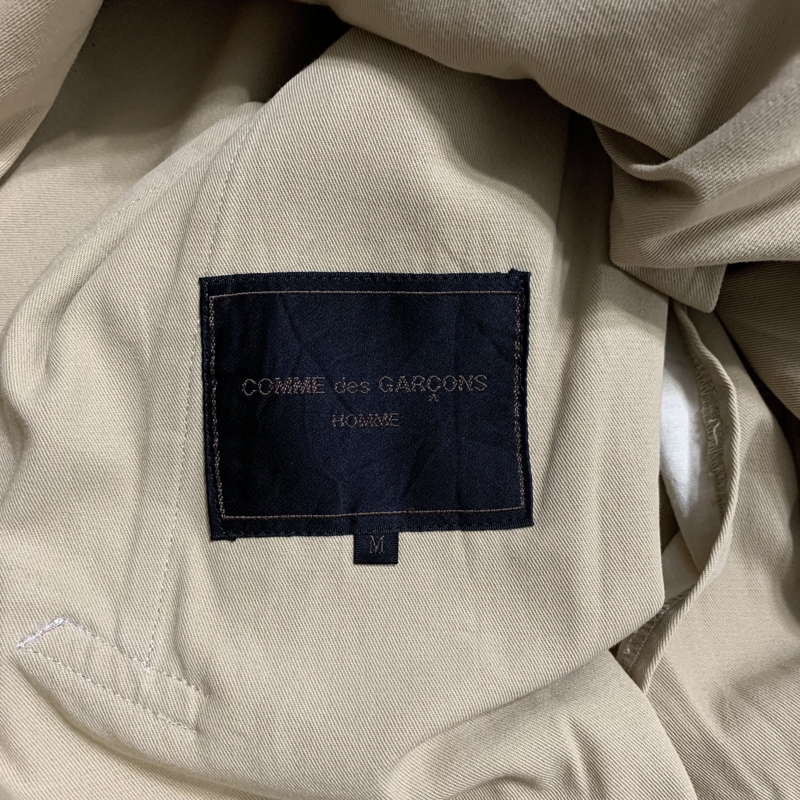 Comme des Garcons Homme Vintage 91 Comme Des Garcons Homme Overcoat Size US M / EU 48-50 / 2 - 10 Thumbnail