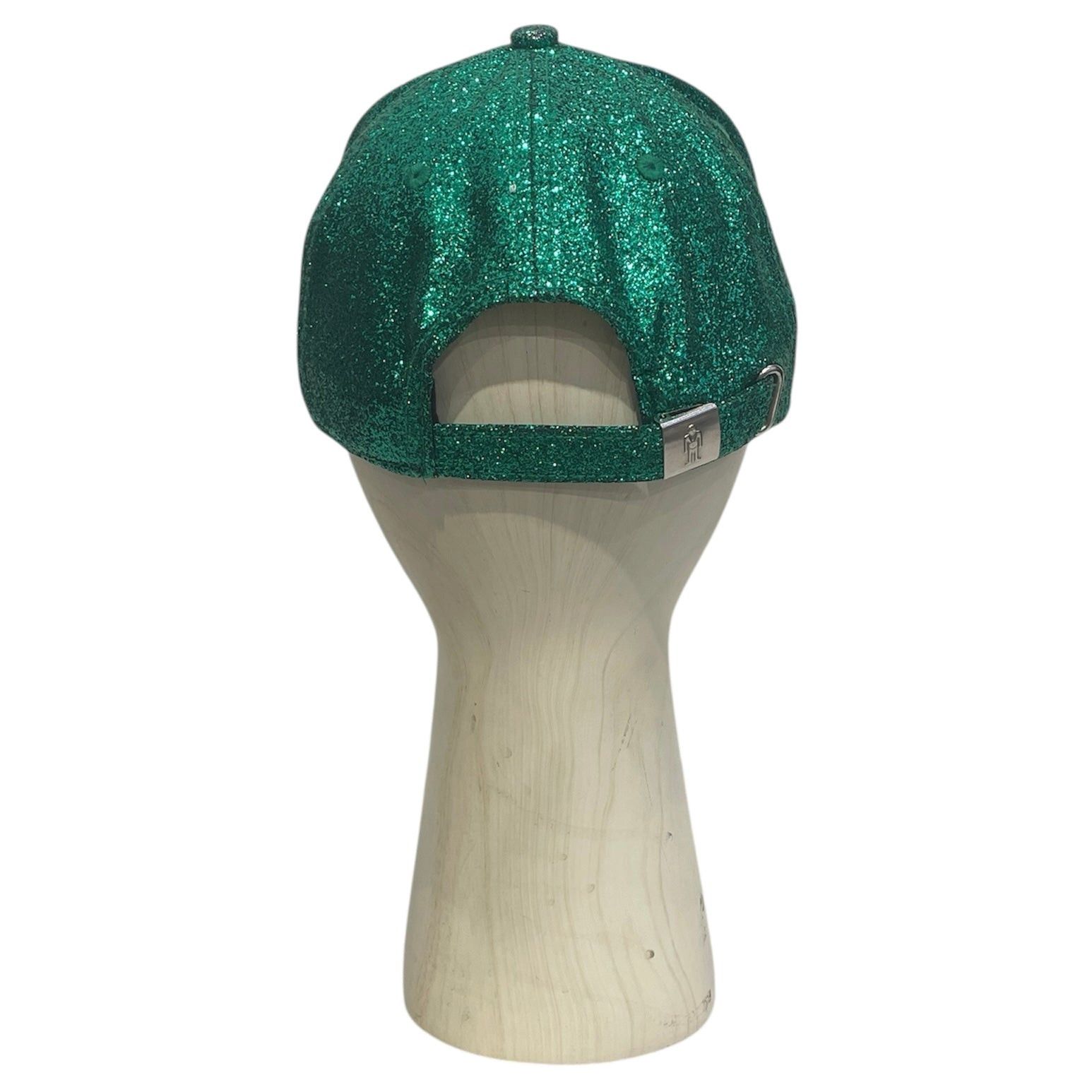 W&LT W.&L.T. Walter Van Beirendonck Green Glitter Hat Size ONE SIZE - 2 Thumbnail