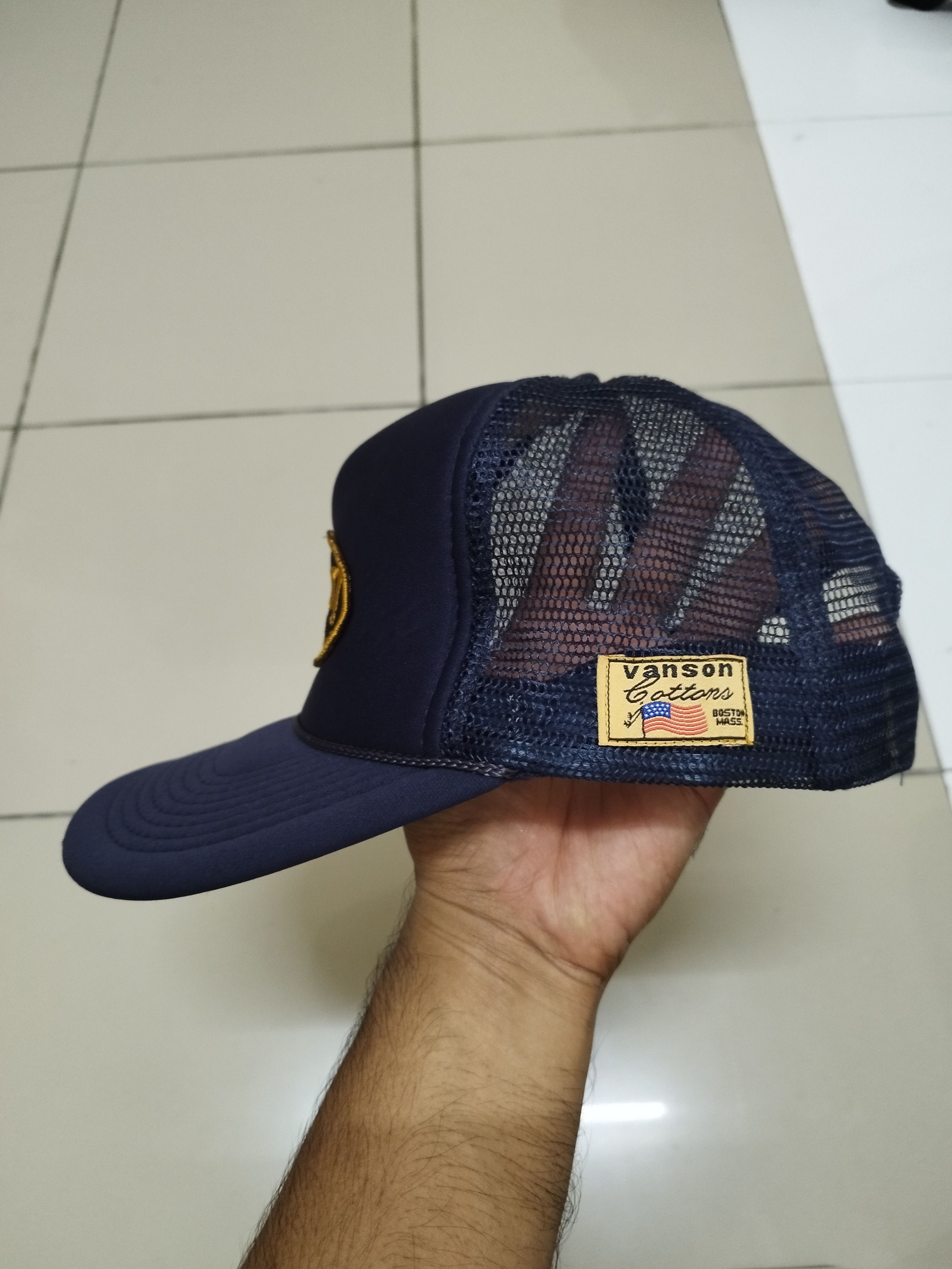 Vanson Leathers Vanson Leather Trucker Hat Size ONE SIZE - 2 Thumbnail