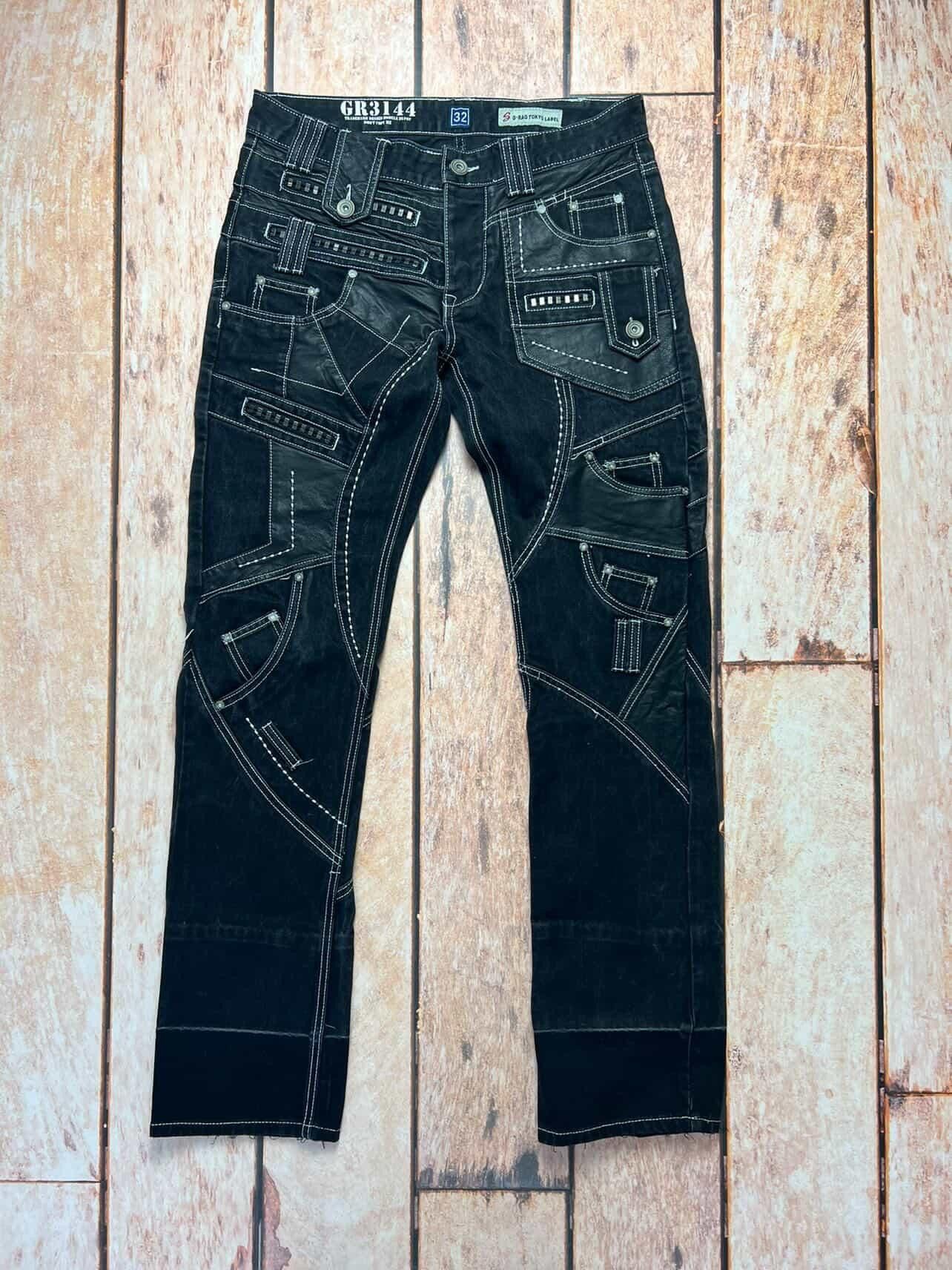 Japanese Brand SOSHIOTSUKI S23SS36DNM Front Lowrize Washed Denim 