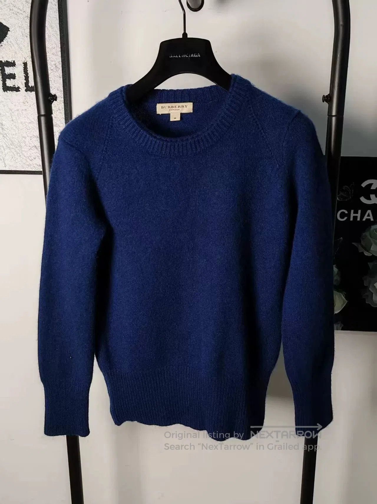 Authentic Burberry Wool Knitted Sweater.