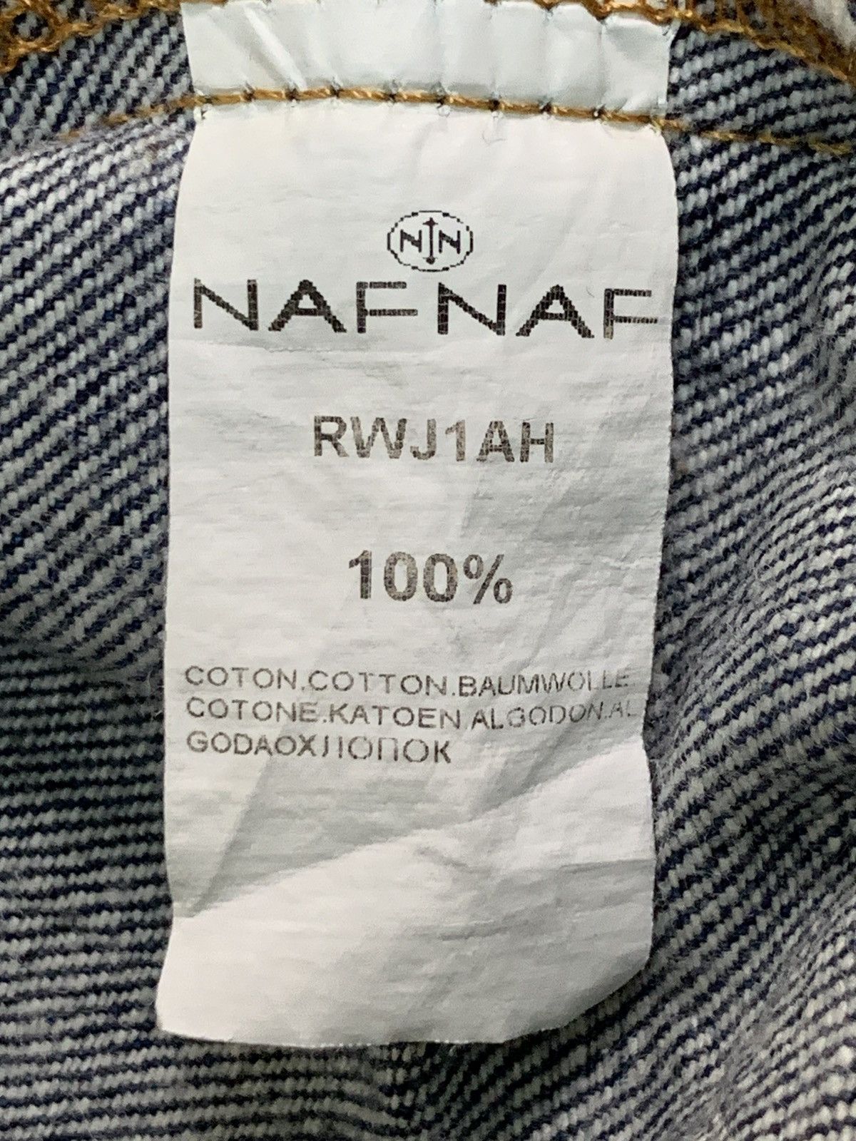 Other Rare Design Naf Naf Jeans Denim Jacket Size M / US 6-8 / IT 42-44 - 5 Thumbnail