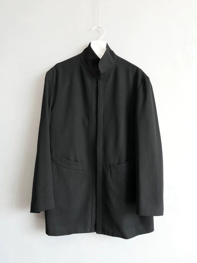 Yohji Yamamoto Yohji Yamamoto Yohji Yamamoto Wool Jacket with Fastening Size US S / EU 44-46 / 1 - 1 Thumbnail