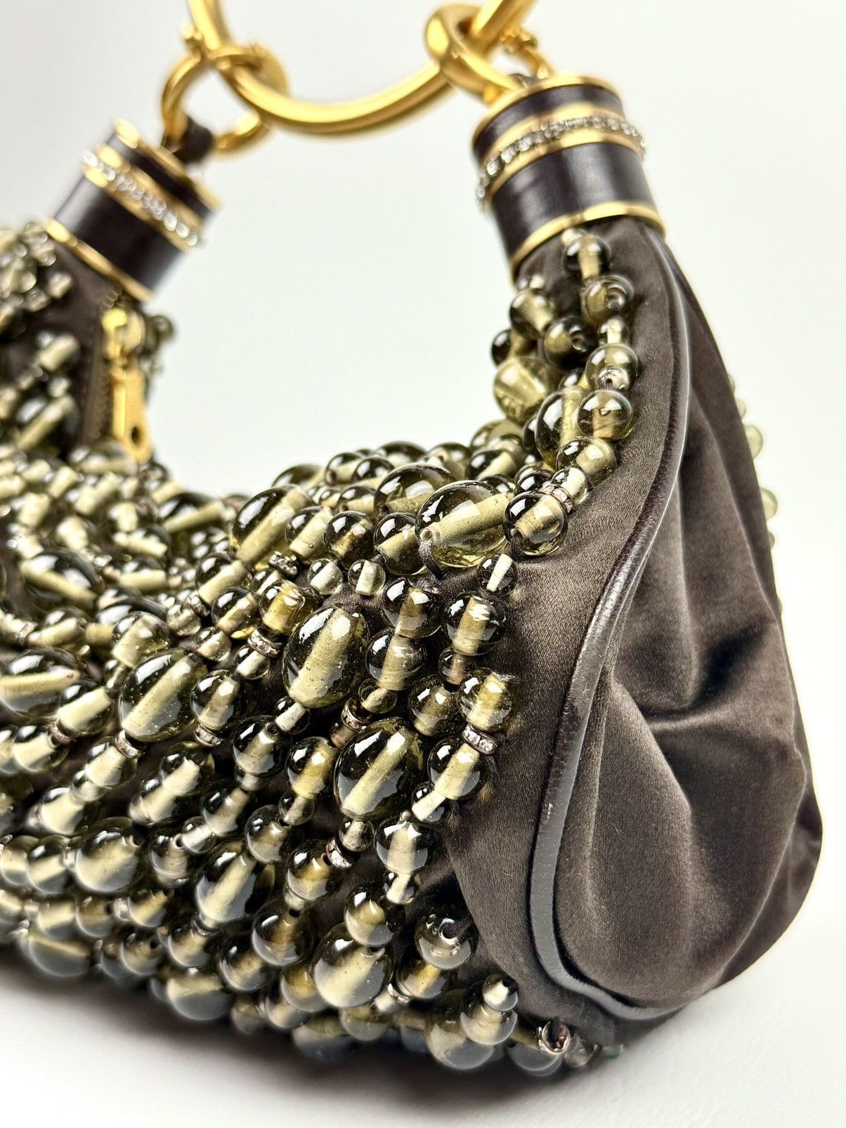 Chloe Chloe - Phoebe Philo - 00’s - Beads & Rhinestone - Bracelet Size ONE SIZE - 8 Thumbnail