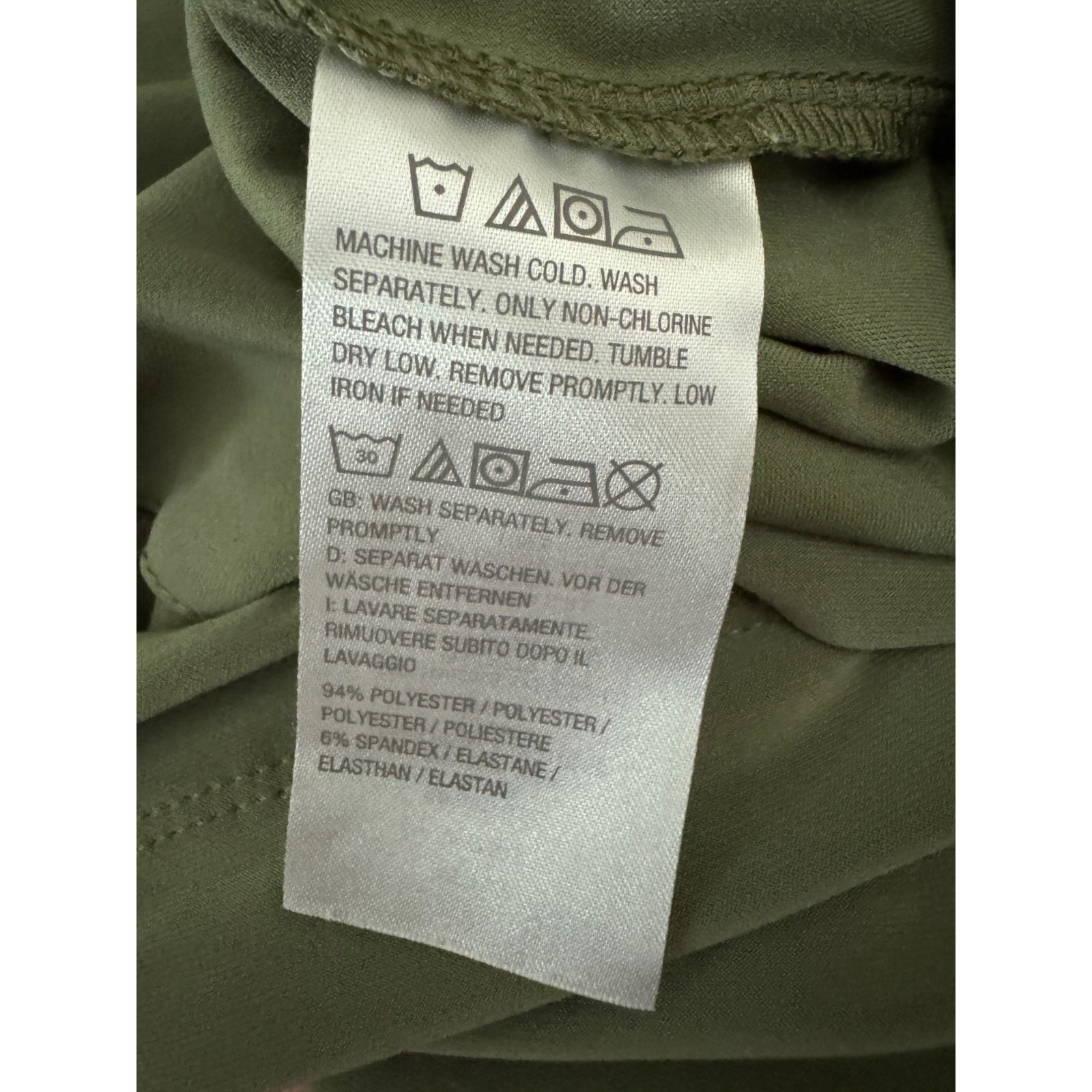 Other Susan Graver LK Notch Collar Jacket Tarragon X-Large Petite Size XL / US 12-14 / IT 48-50 - 12 Thumbnail
