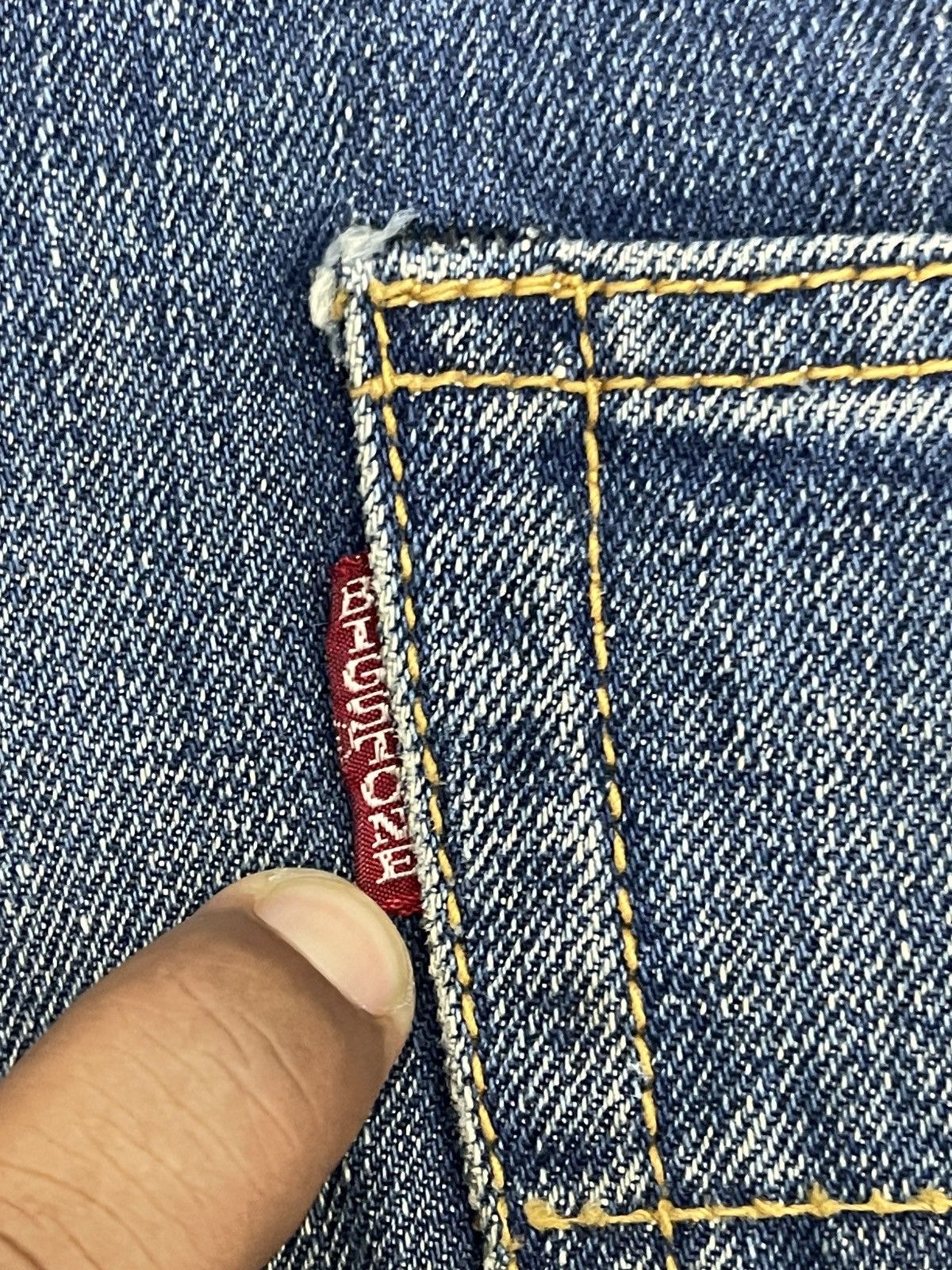 Vintage Vintage 70s Bigstone Bell Bottom Jeans Size US 29 - 19 Thumbnail