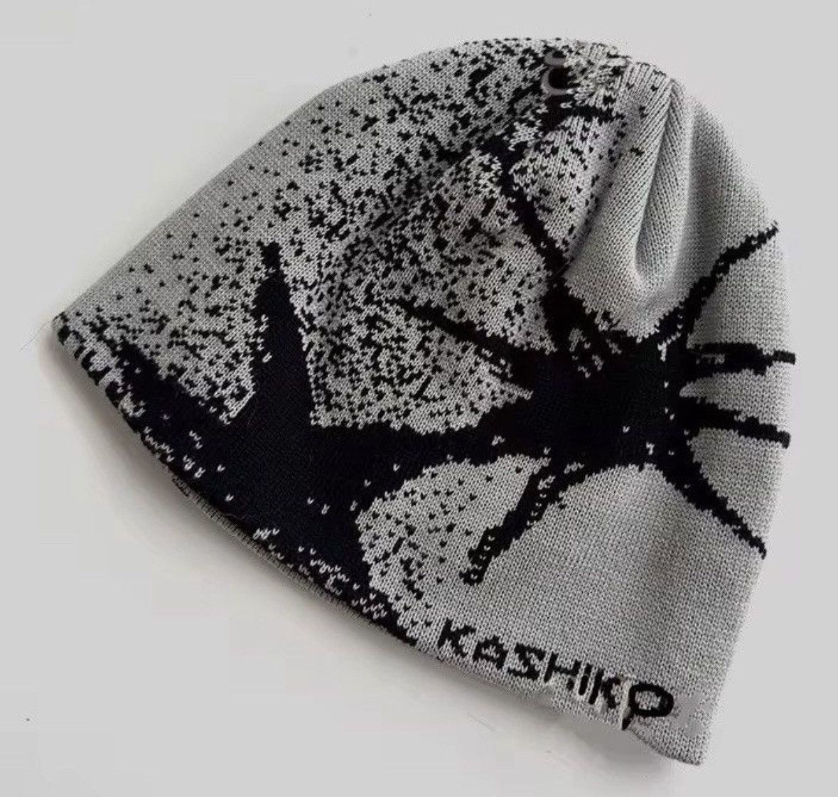 Japanese Brand Gothic Style Winter Beanie Hat Size ONE SIZE - 1 Thumbnail