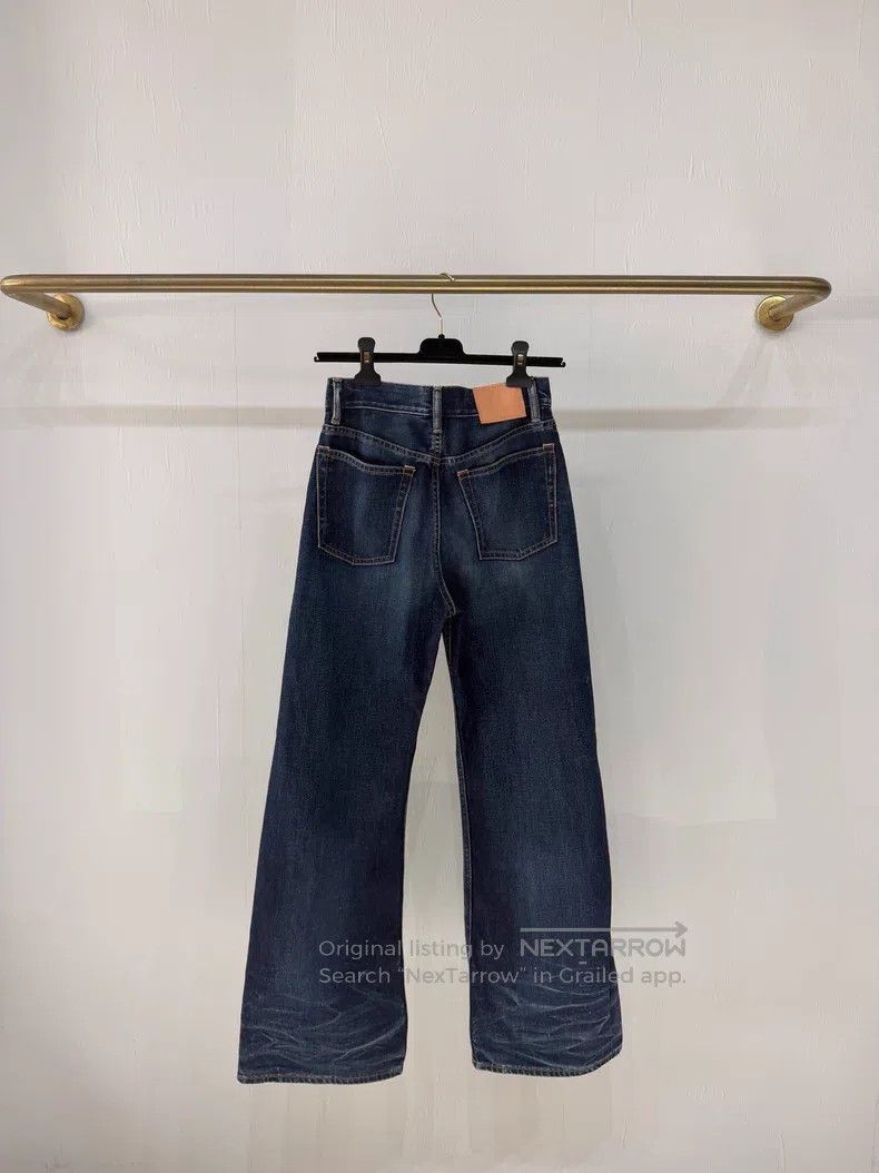 Acne Studios Acne Studios 2021 Washed Water Ripple Straight Leg Jeans Size 42" / US 20 - 2 Thumbnail