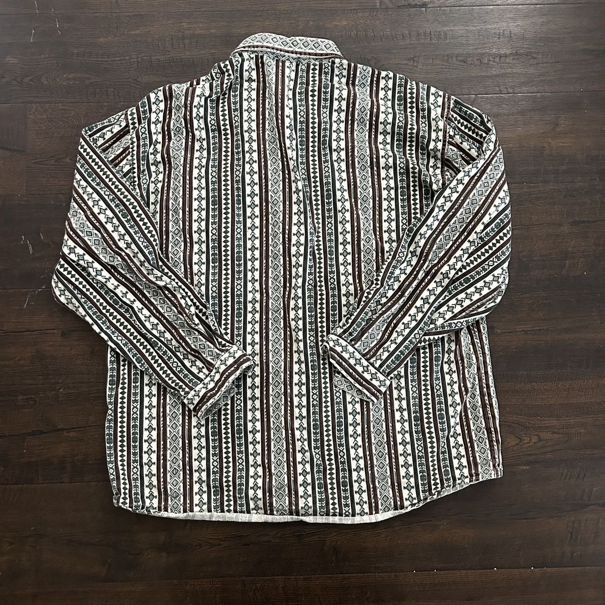 Guess Vintage Guess Georges Marciano Aztec Southwest Button Shirt Size US L / EU 52-54 / 3 - 2 Thumbnail