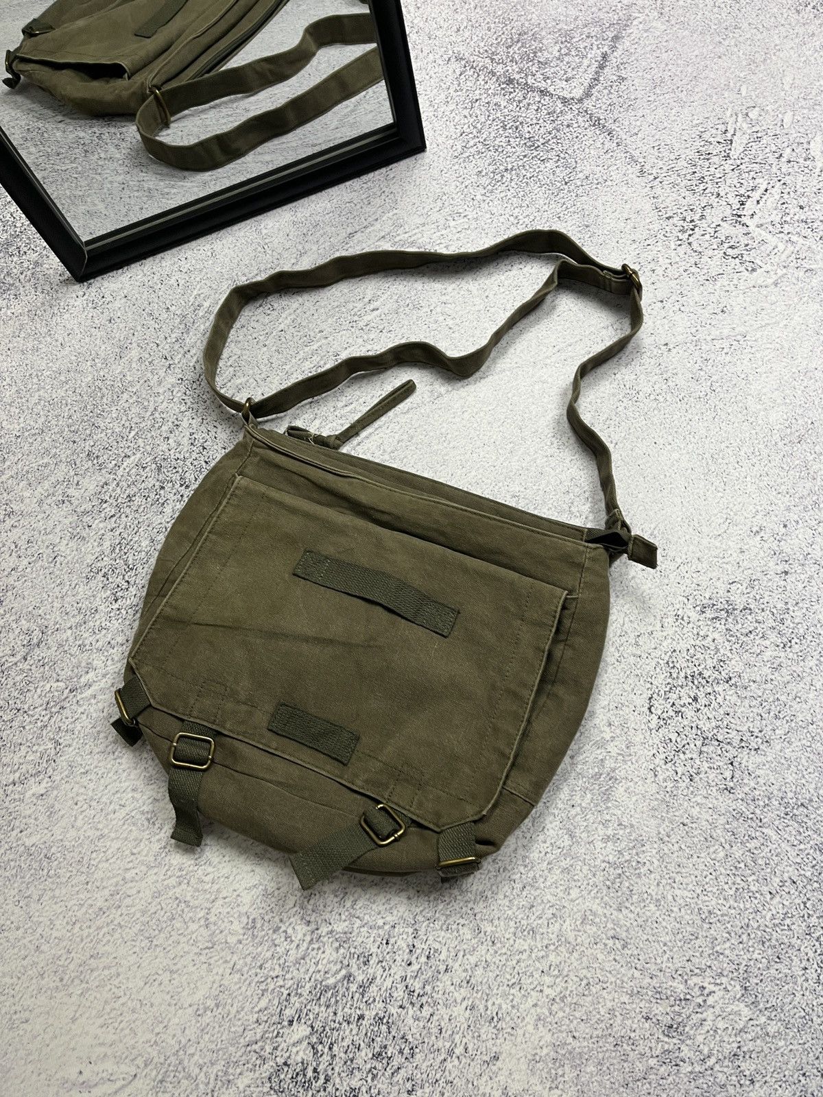 Japanese Brand × Vintage Vintage Japan Style Military Crossbody Shoulder Bag Size ONE SIZE - 3 Thumbnail